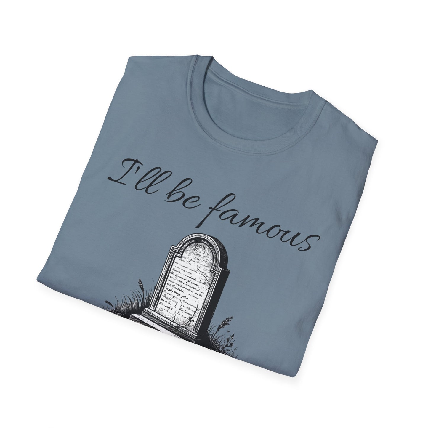 Gravestone T Shirt - Unisex Softstyle T-Shirt