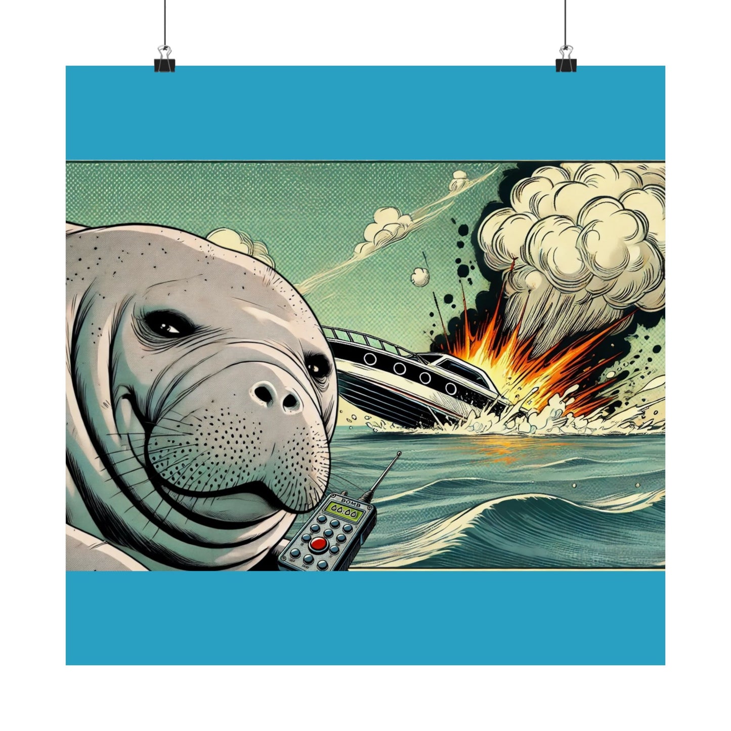 Manatee’s Revenge Poster