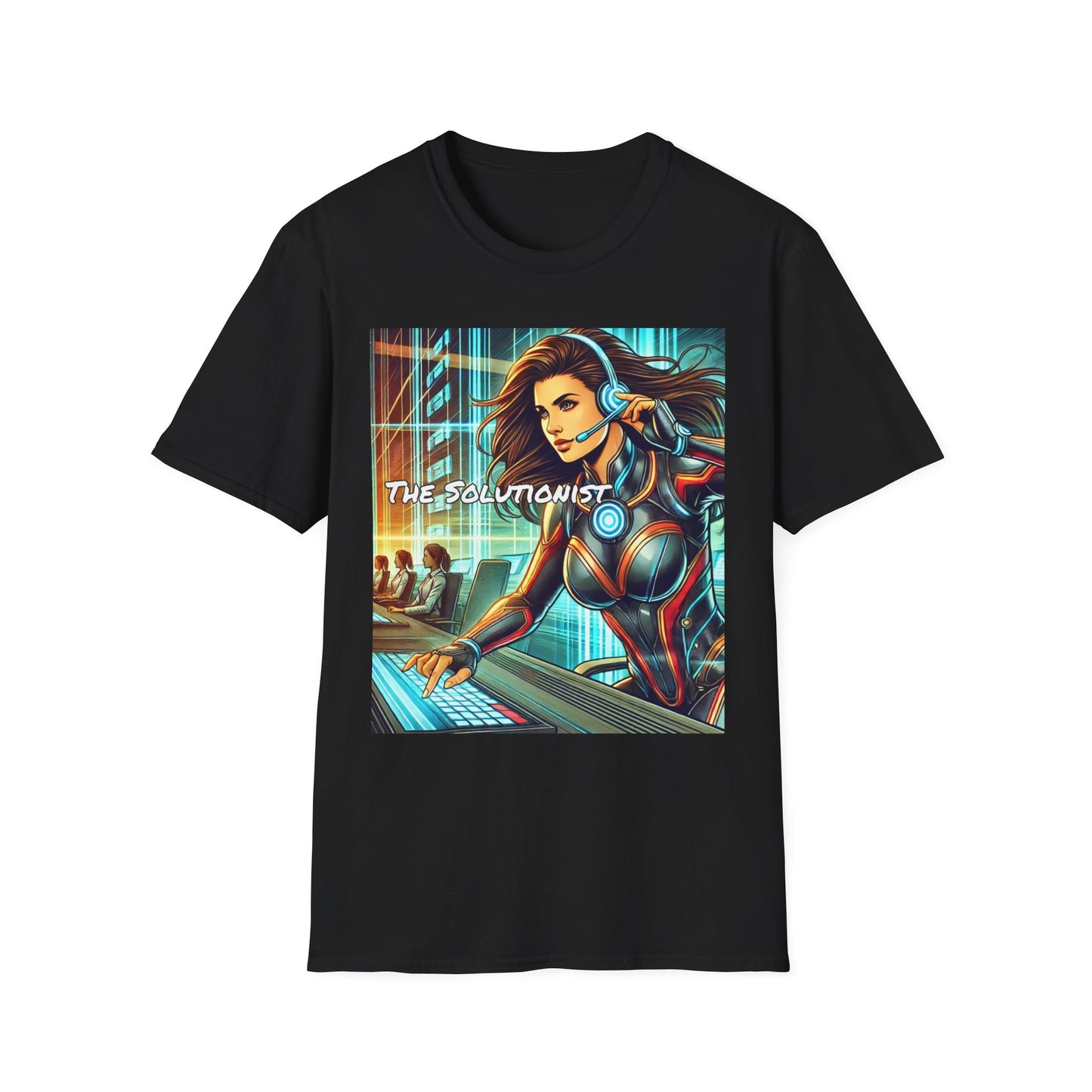 The Solutionist Super Hero Unisex T-Shirt - Customer Service Rep