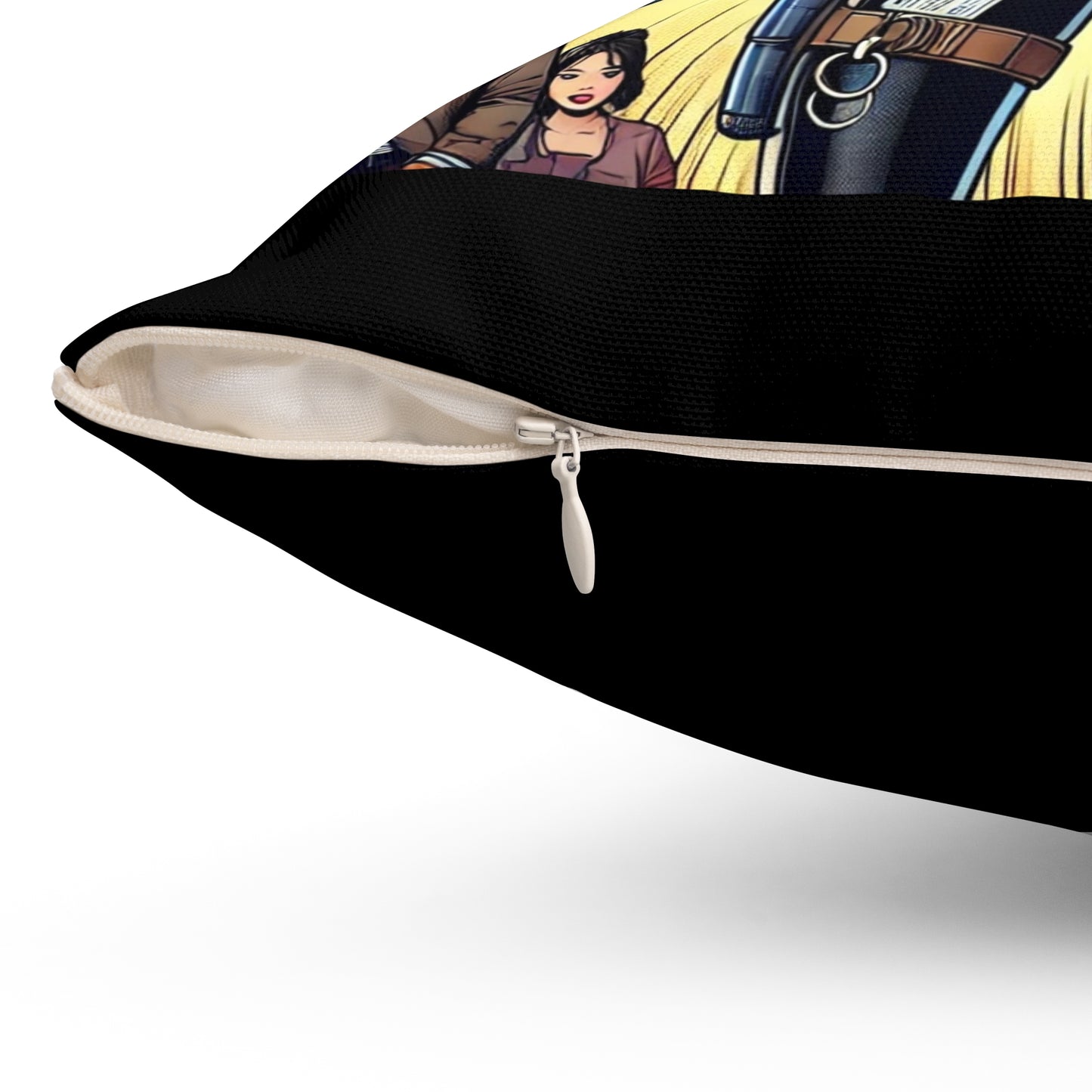 Retail Rogue Super Hero Spun Polyester Square Pillow