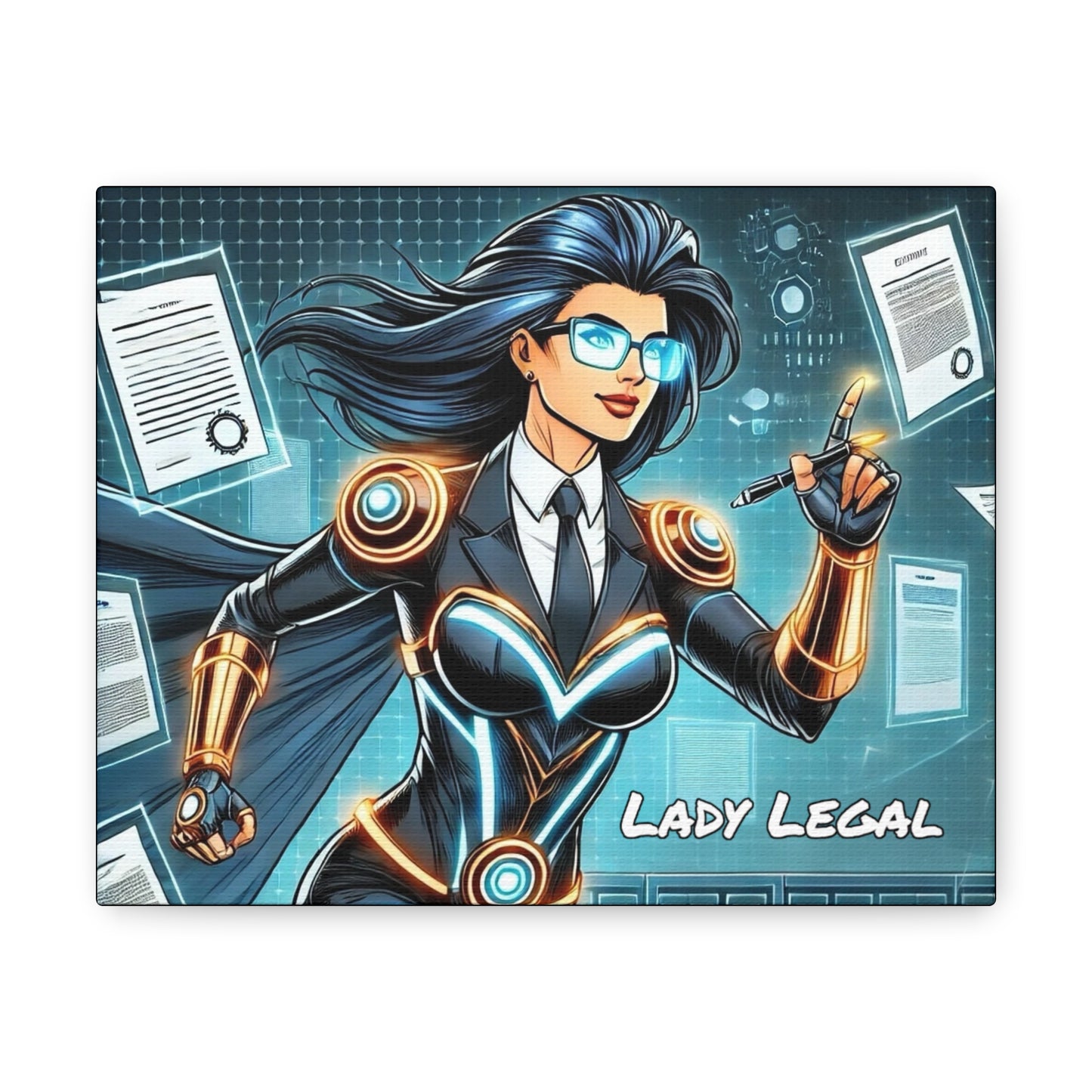 Lady Legal Wall Decor