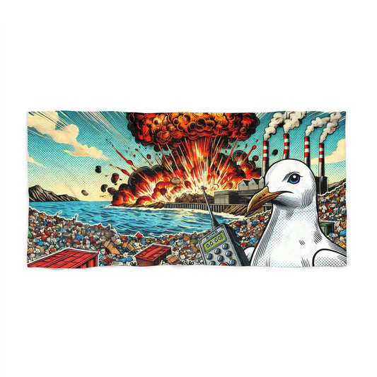 Seagull’s Revenge Beach Towel