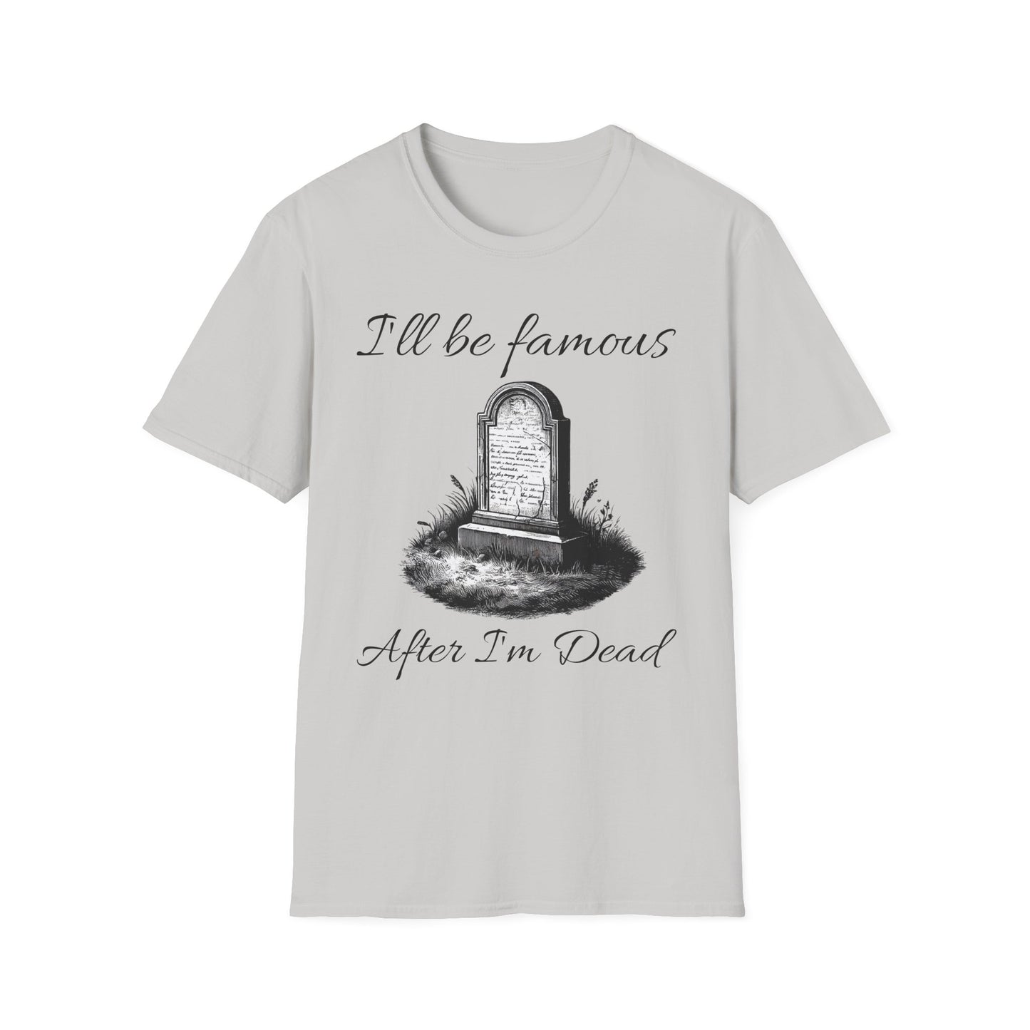 Gravestone T Shirt - Unisex Softstyle T-Shirt