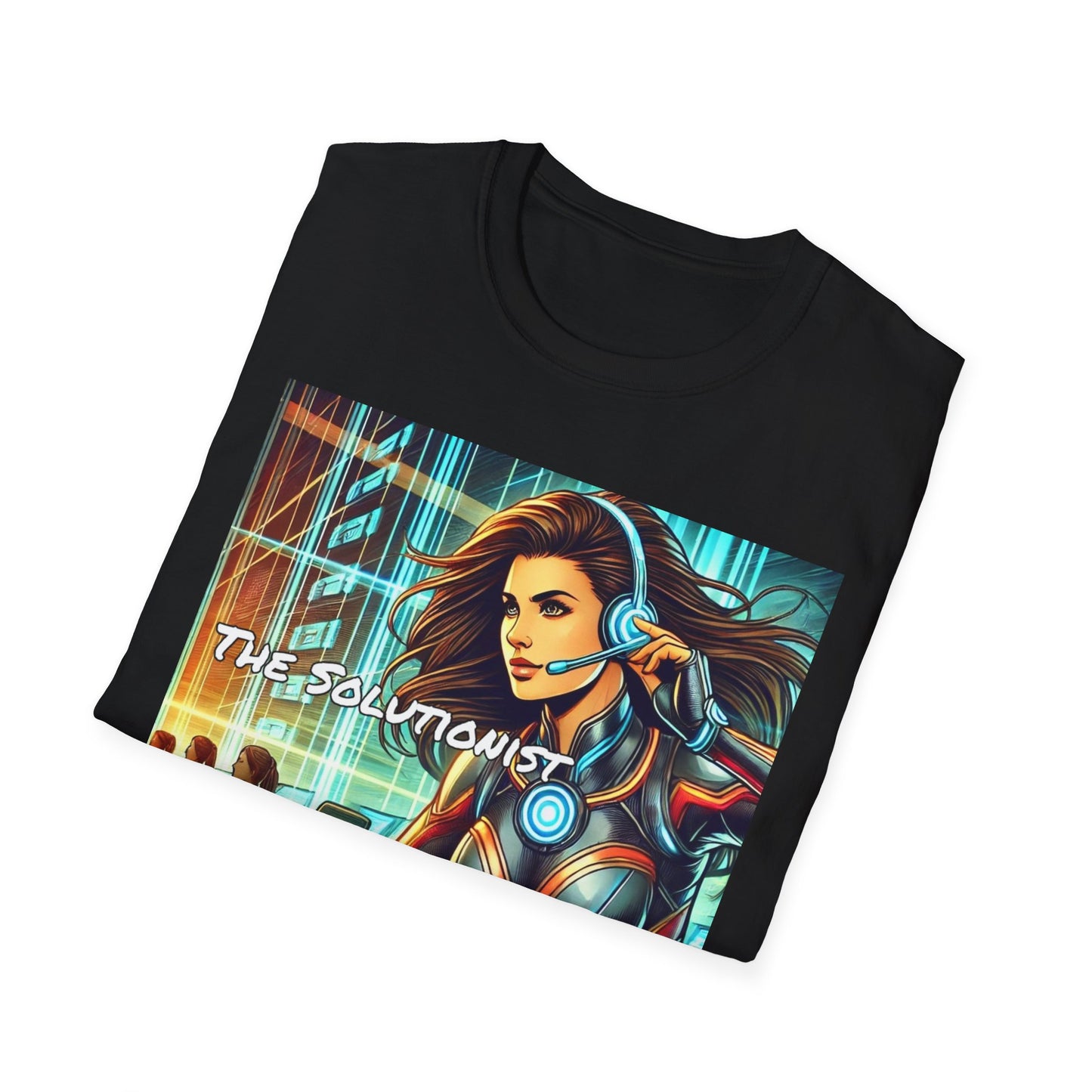 The Solutionist Super Hero Unisex T-Shirt - Customer Service Rep