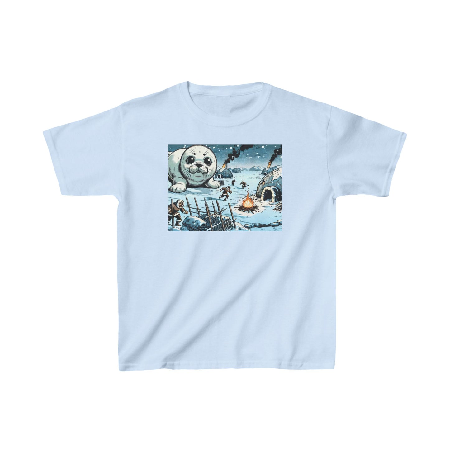 Giant Baby Seal Unisex Kids T Shirt