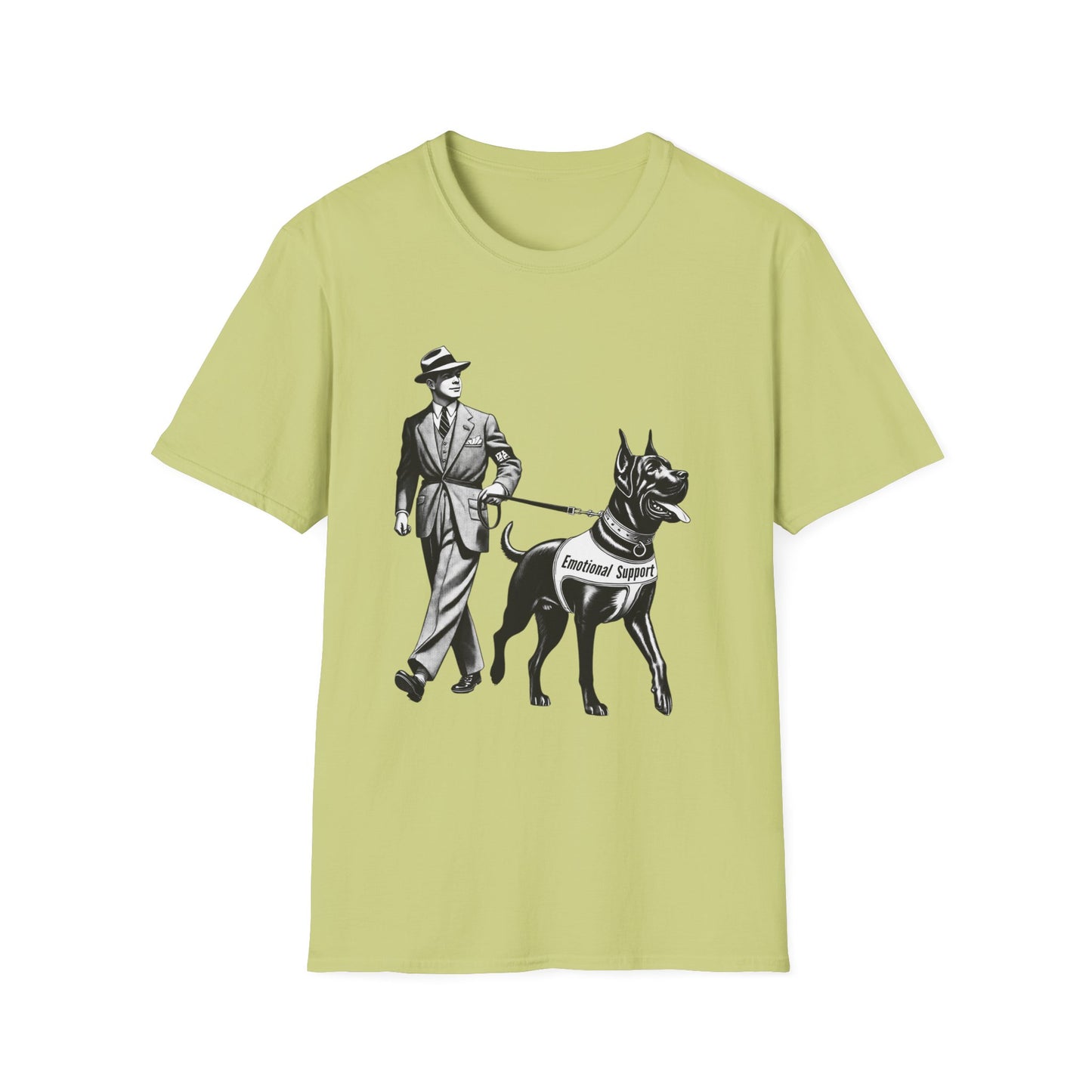 Emotional Support Dog Postmodern Unisex T-Shirt