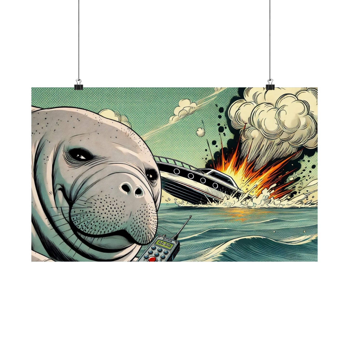 Manatee’s Revenge Poster