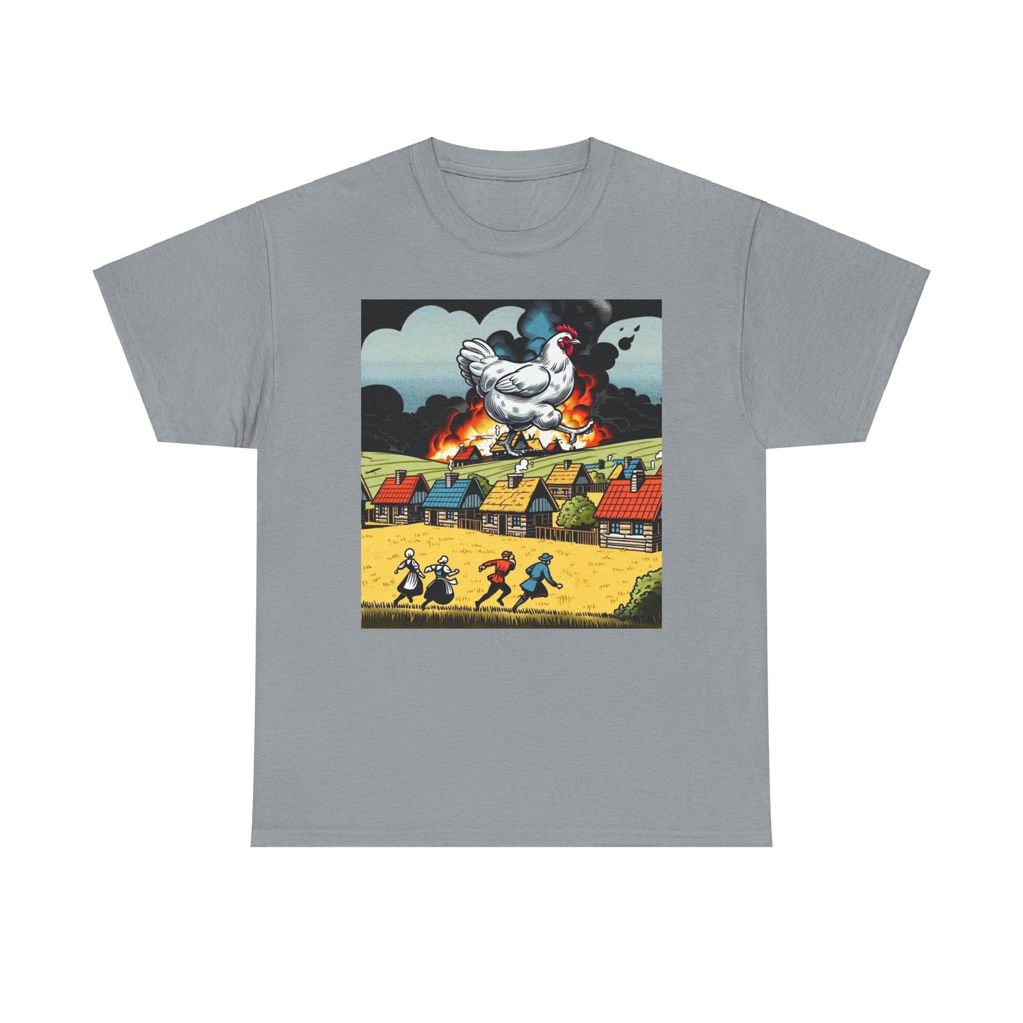 Giant Chicken Unisex T Shirt