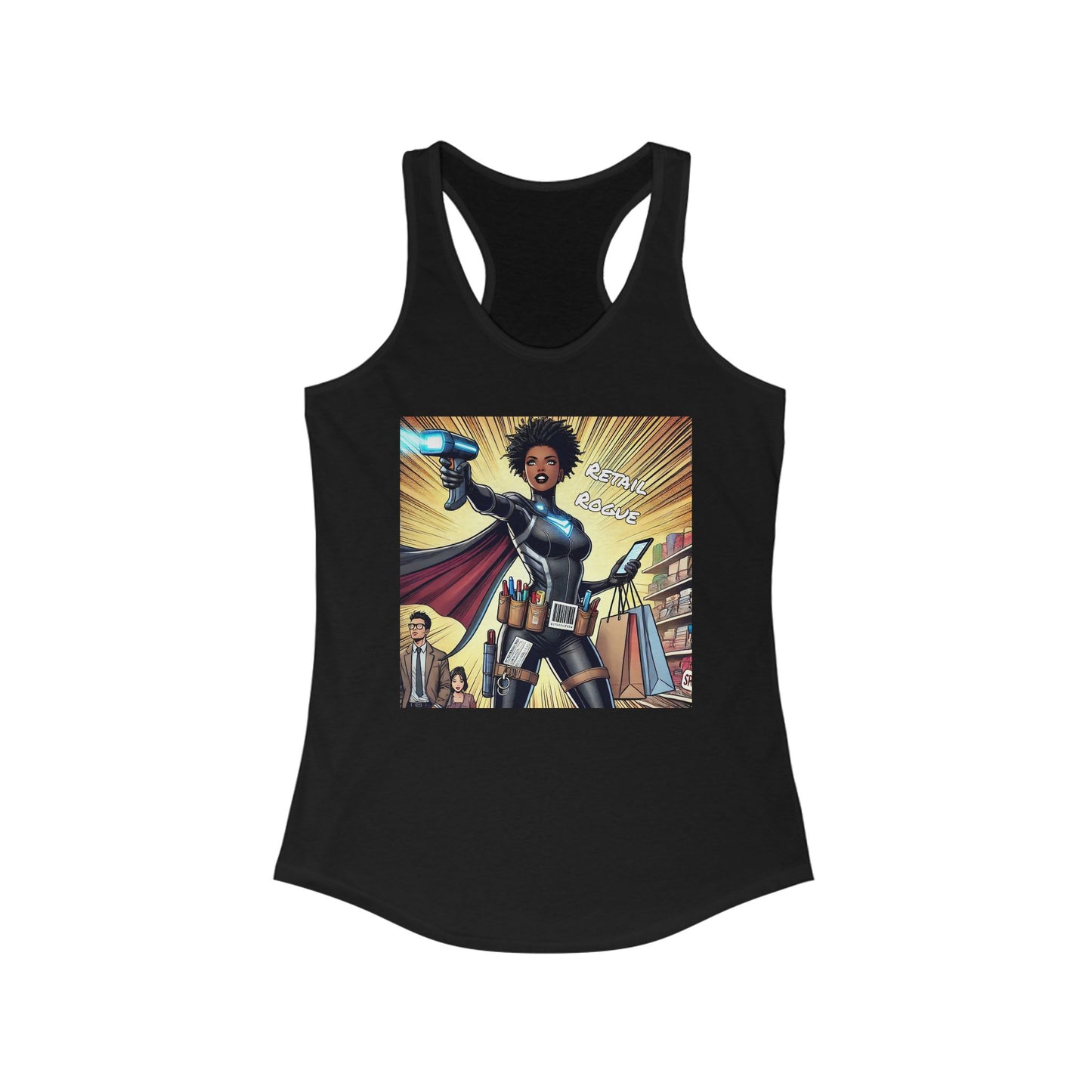 Retail Rogue Super Hero Women's Racerback Tank