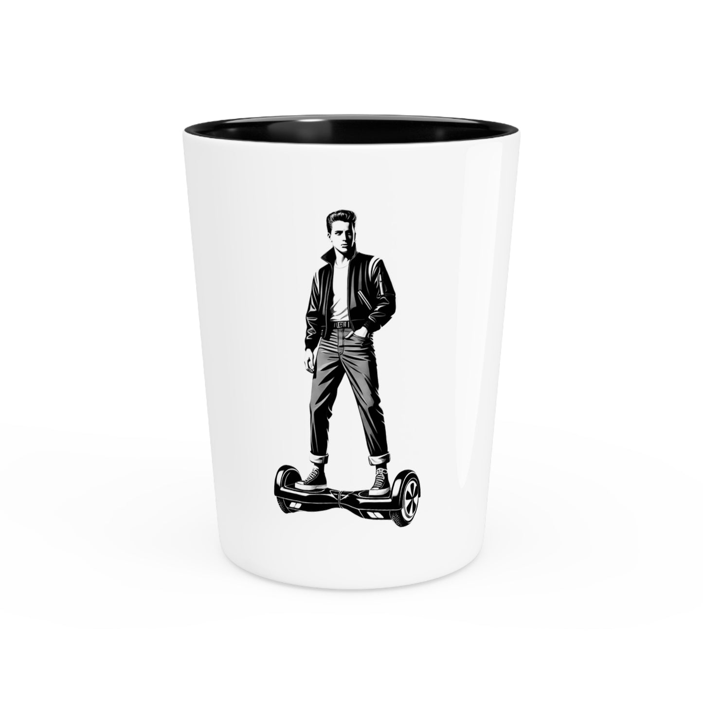 Hoverboard Postmodern Shot Glass