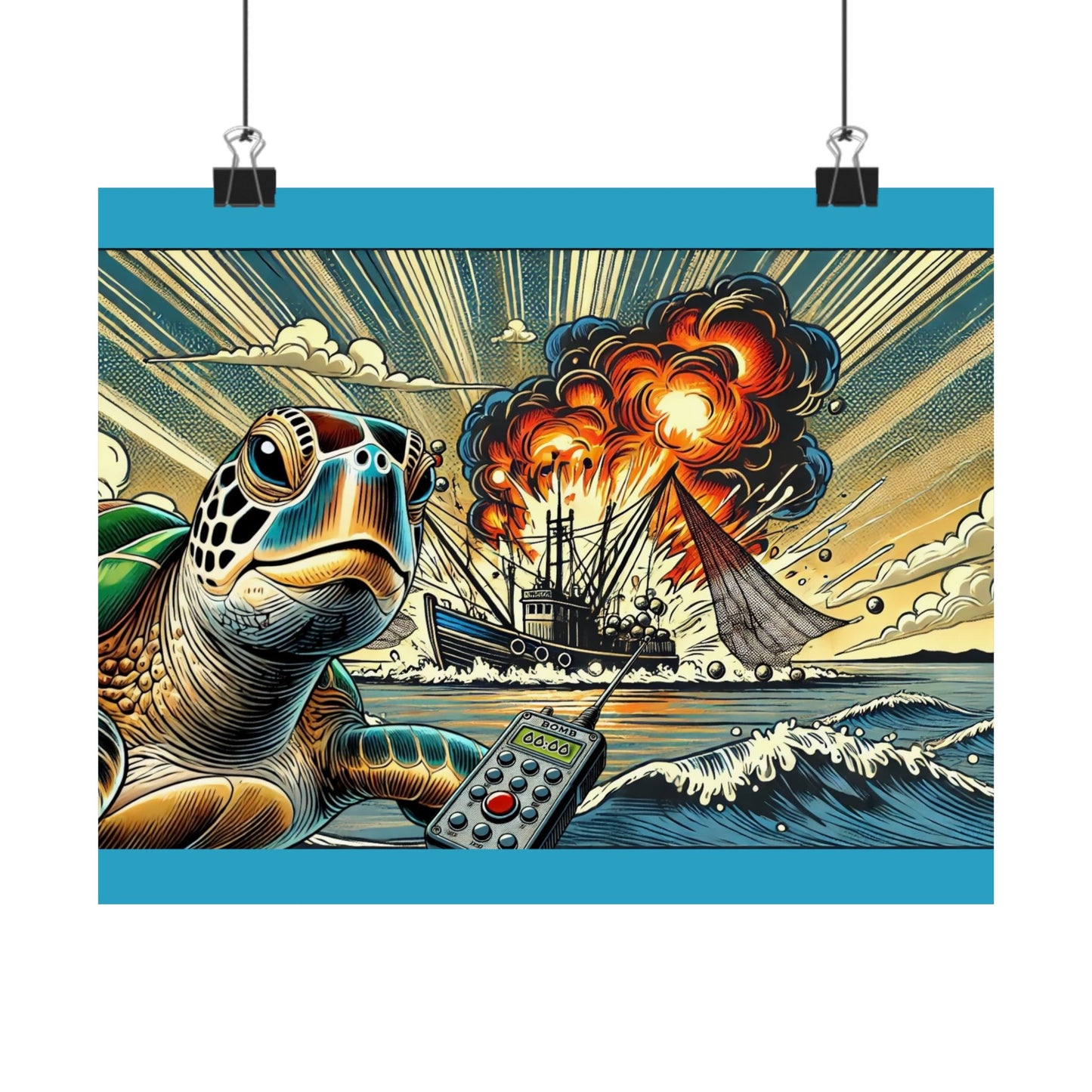 Sea Turtle’s Revenge Poster