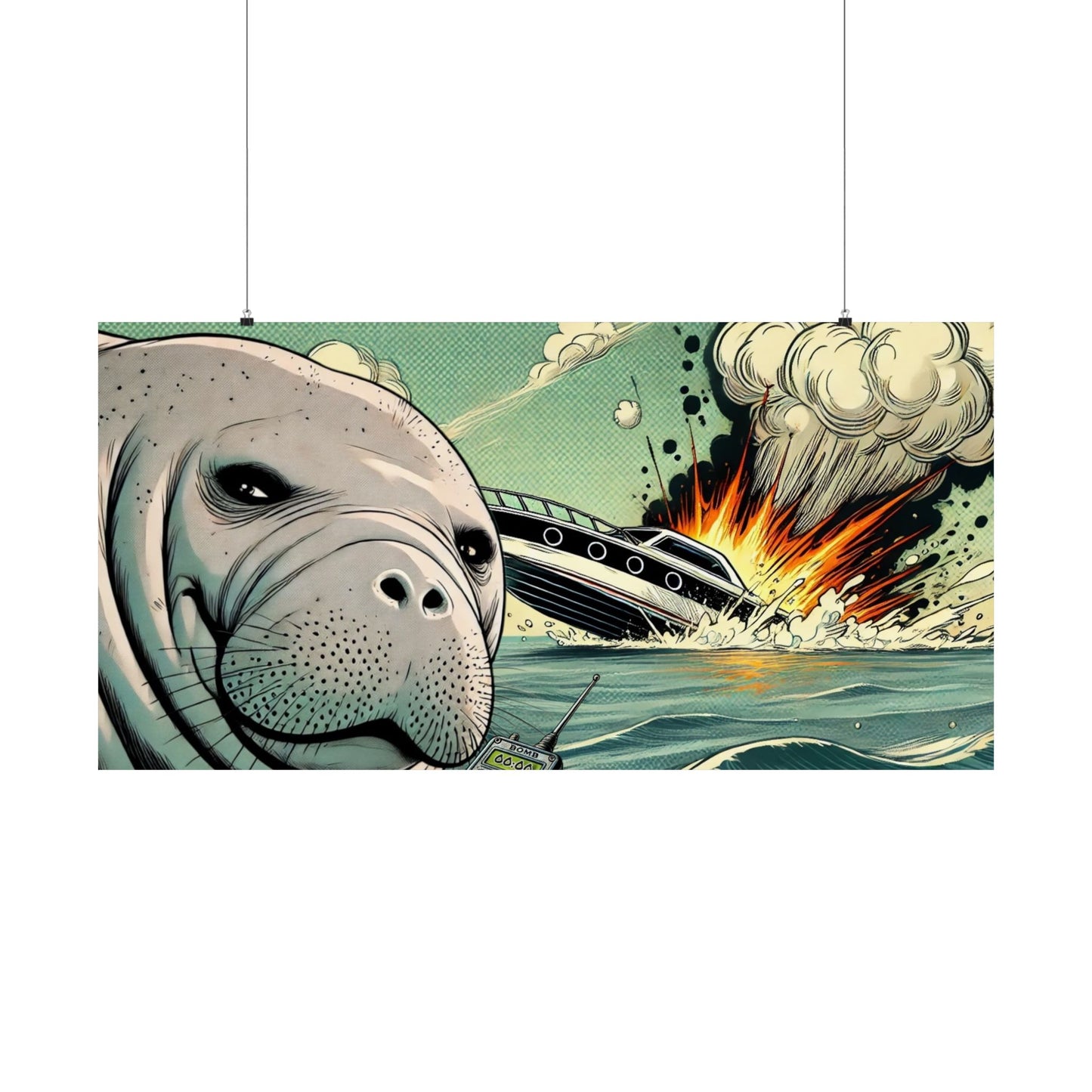 Manatee’s Revenge Poster