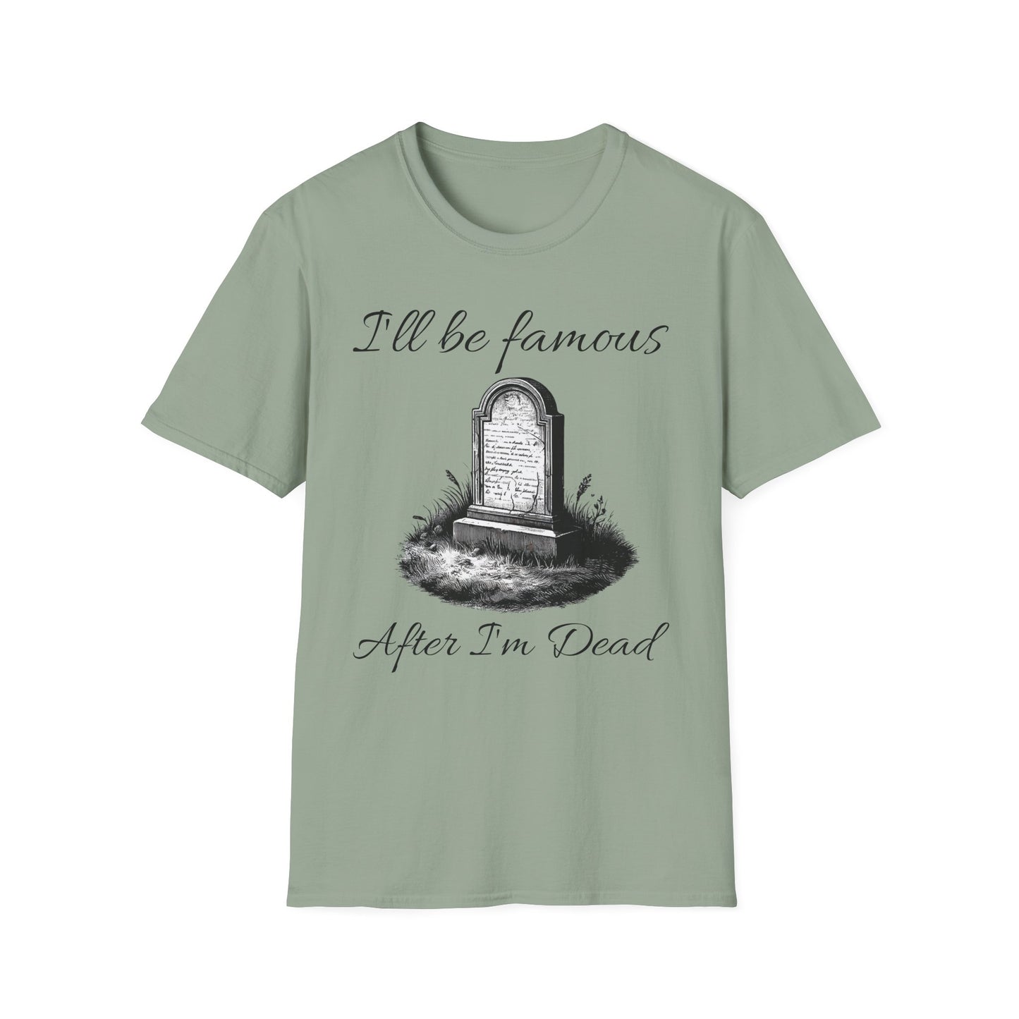 Gravestone T Shirt - Unisex Softstyle T-Shirt