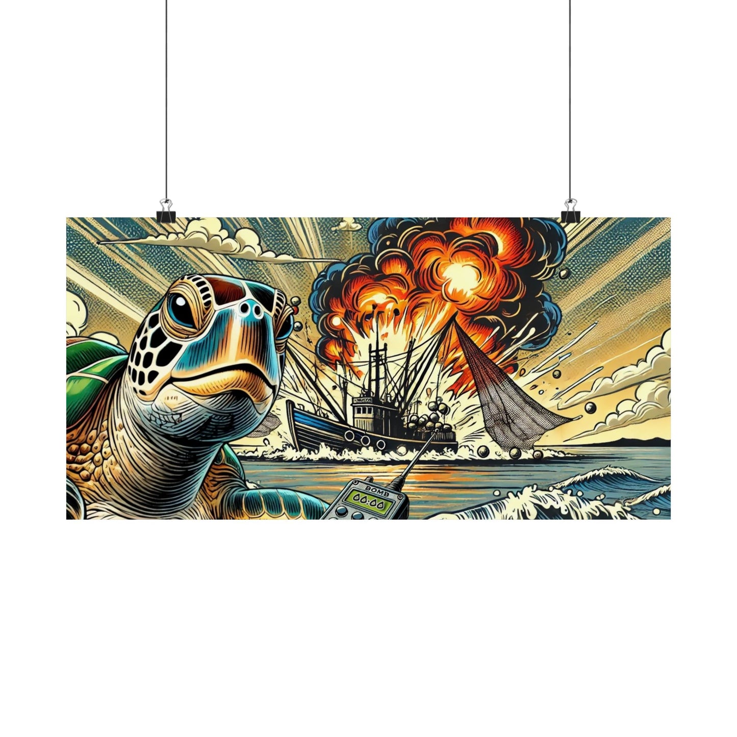 Sea Turtle’s Revenge Poster