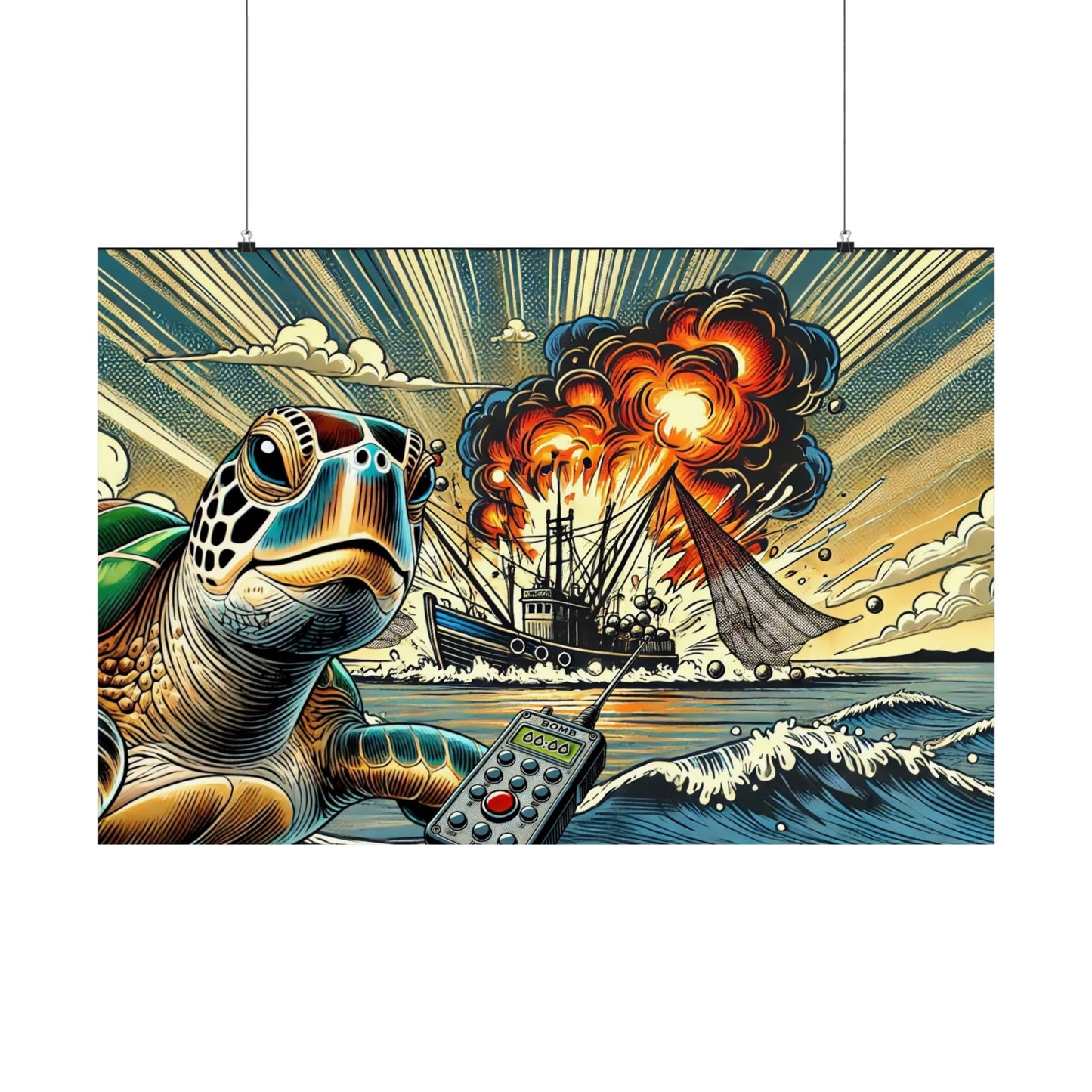 Sea Turtle’s Revenge Poster