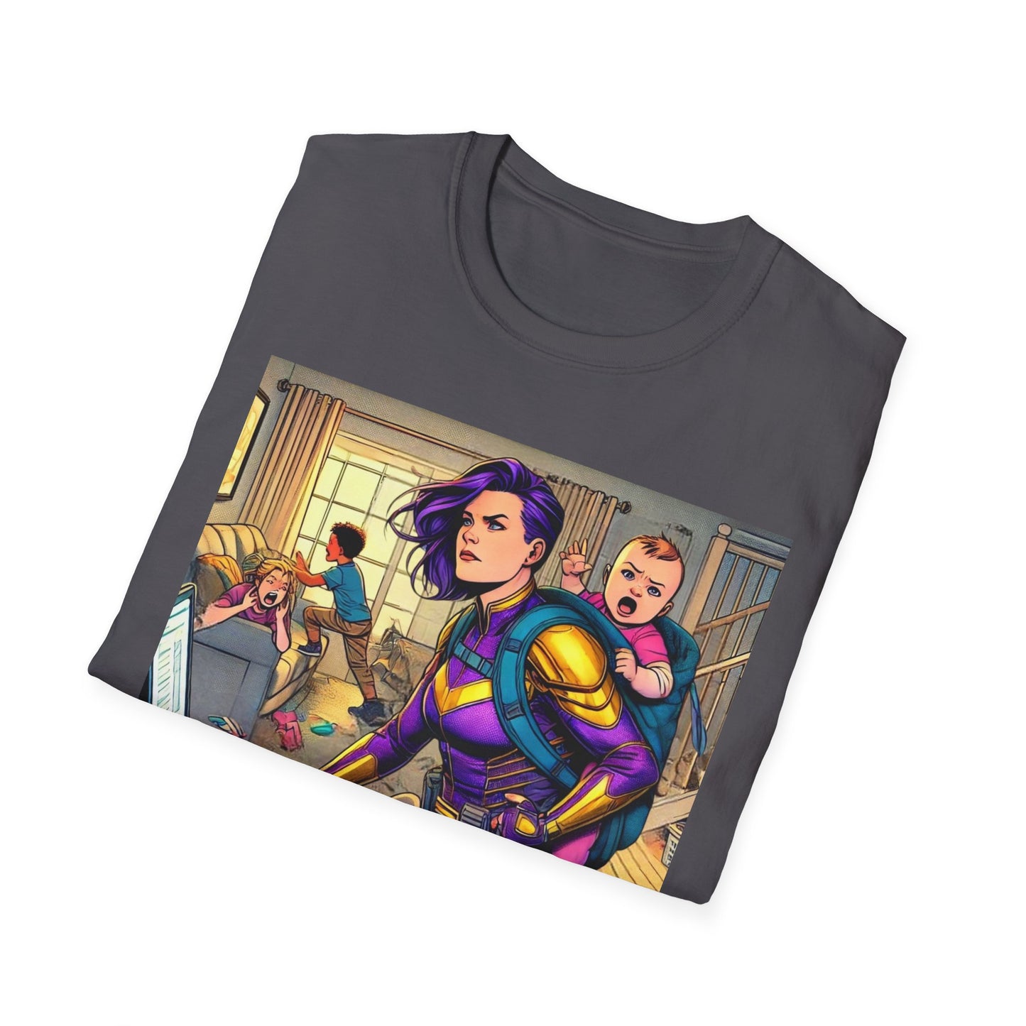 Mom Solo Super Hero Unisex T-Shirt