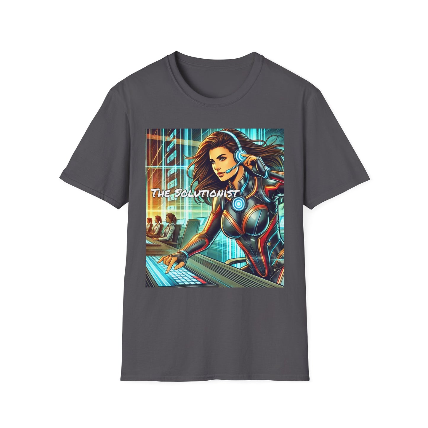 The Solutionist Super Hero Unisex T-Shirt - Customer Service Rep