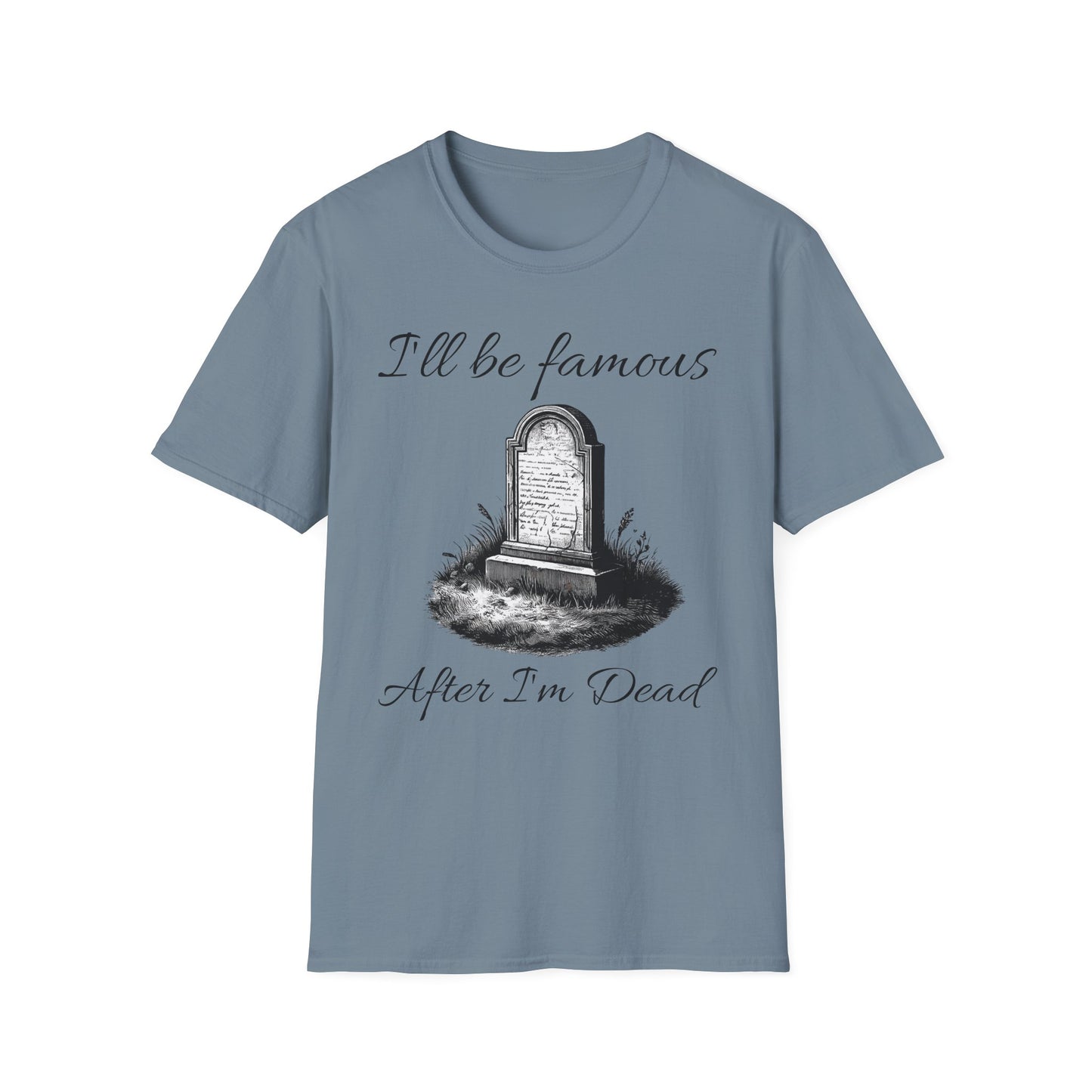 Gravestone T Shirt - Unisex Softstyle T-Shirt