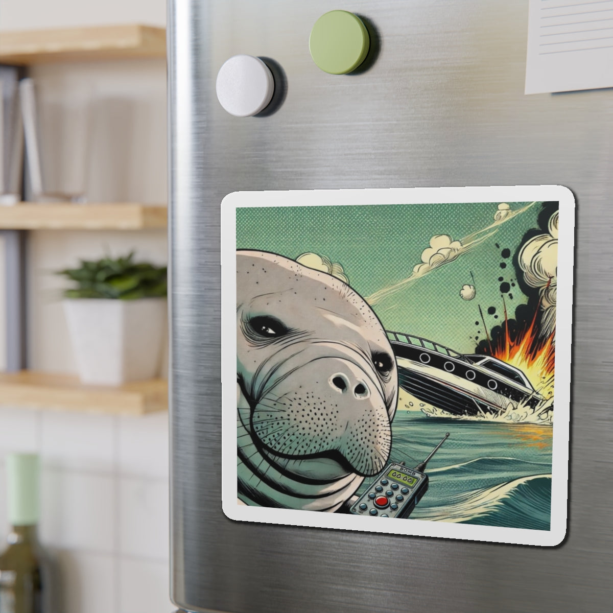 Manatee’s Revenge Magnet