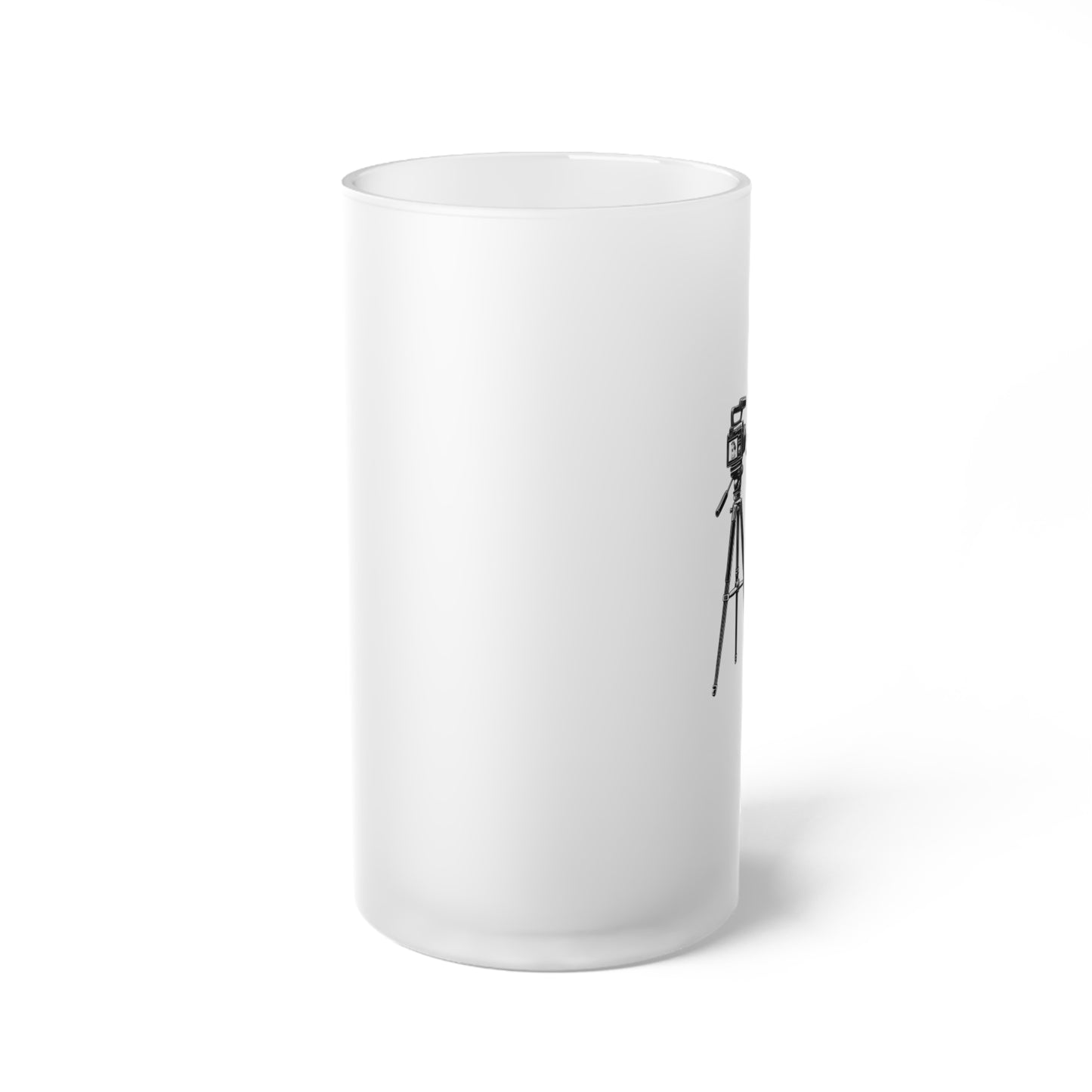 Vlogger Postmodern Frosted Glass Beer Mug