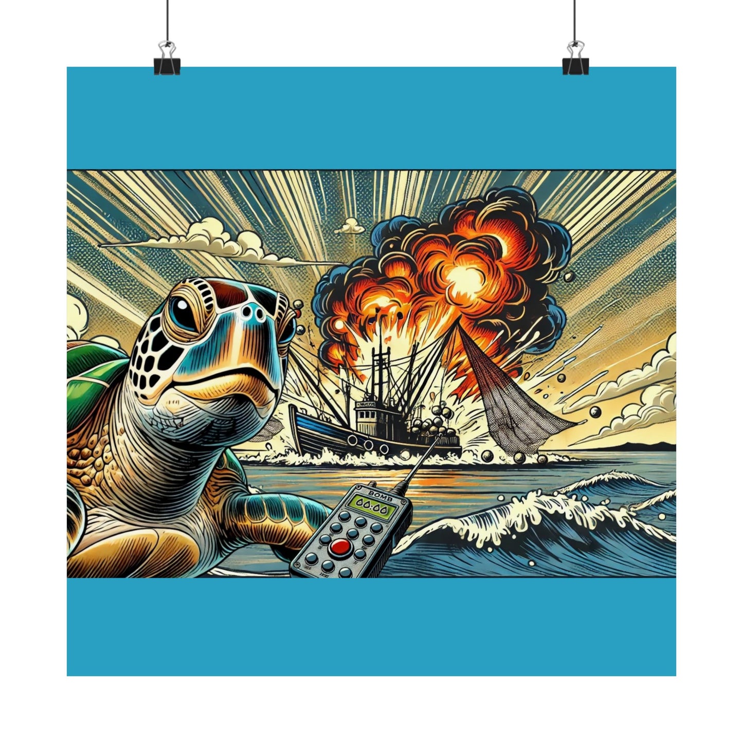 Sea Turtle’s Revenge Poster