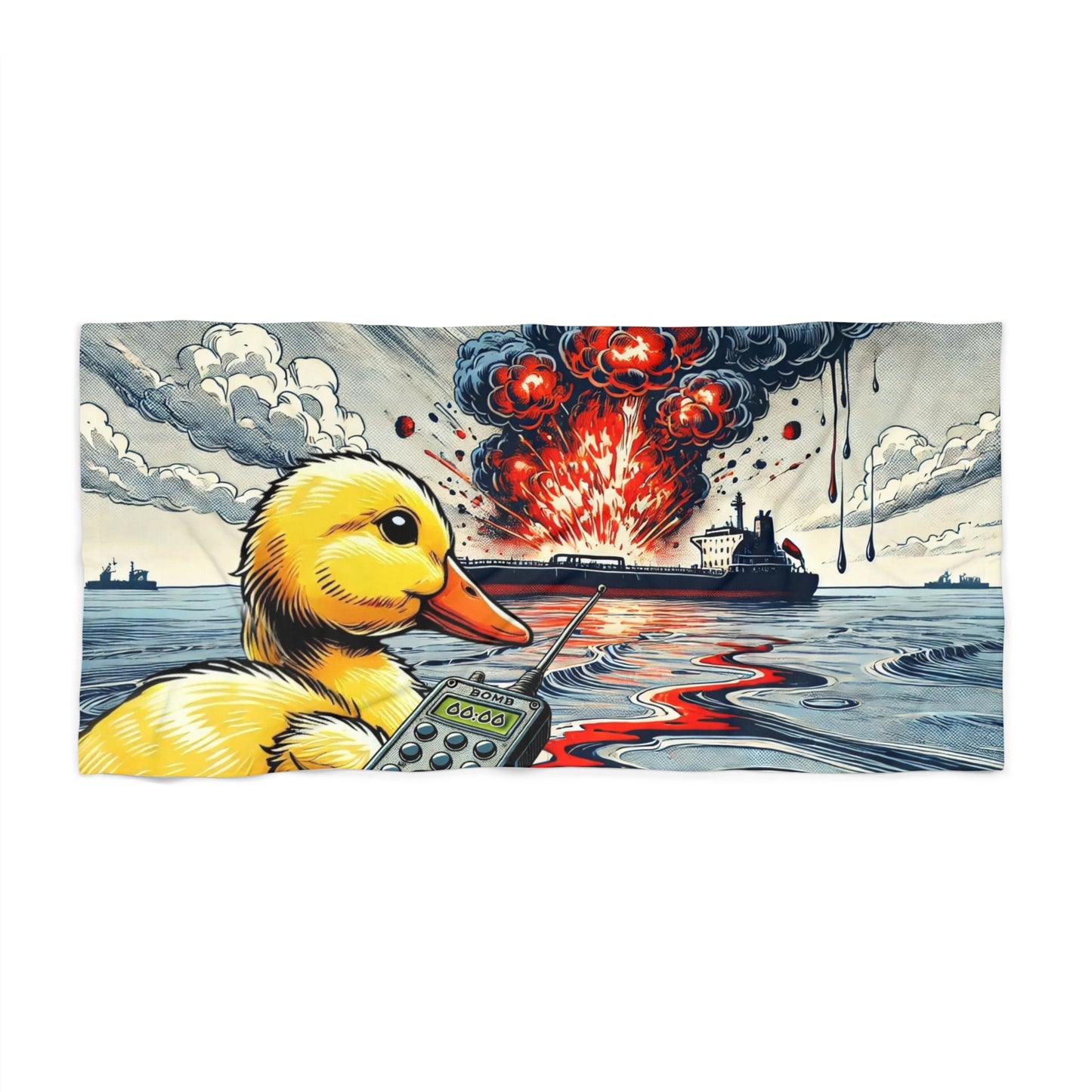 Duck’s Revenge Beach Towel