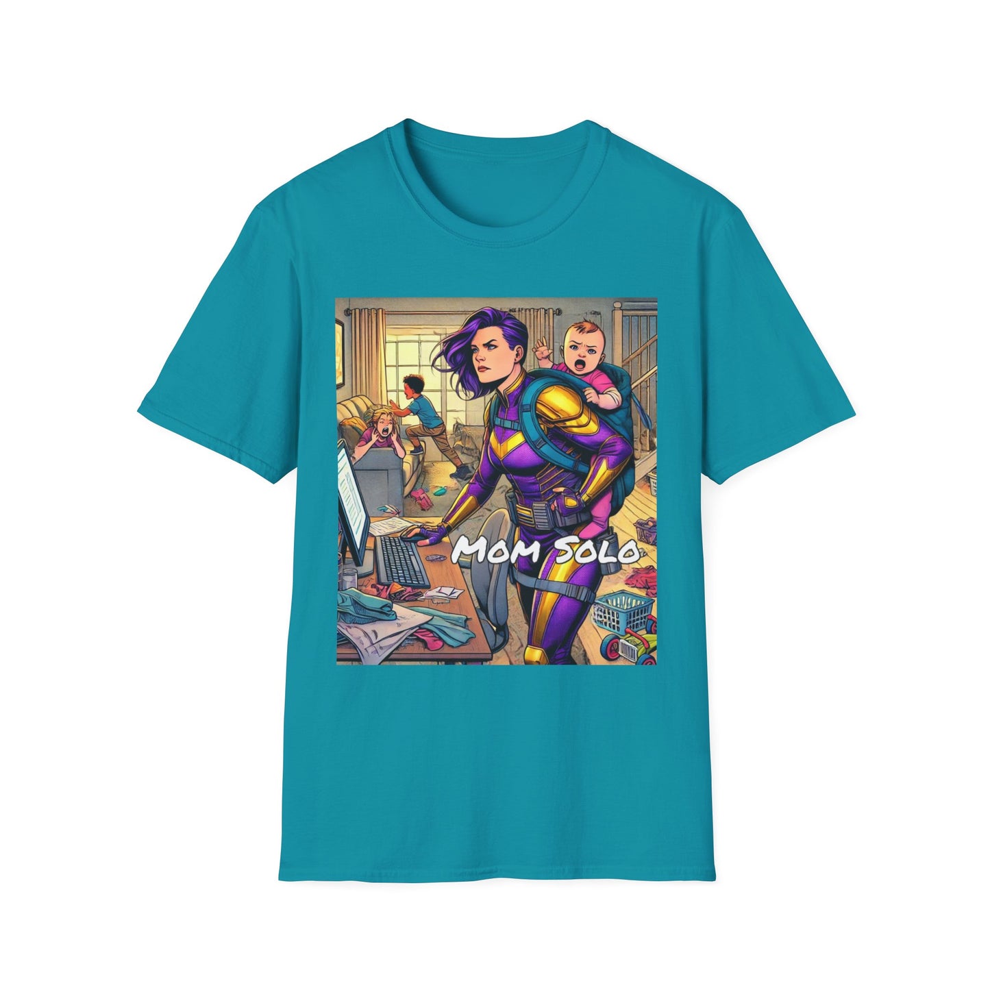 Mom Solo Super Hero Unisex T-Shirt