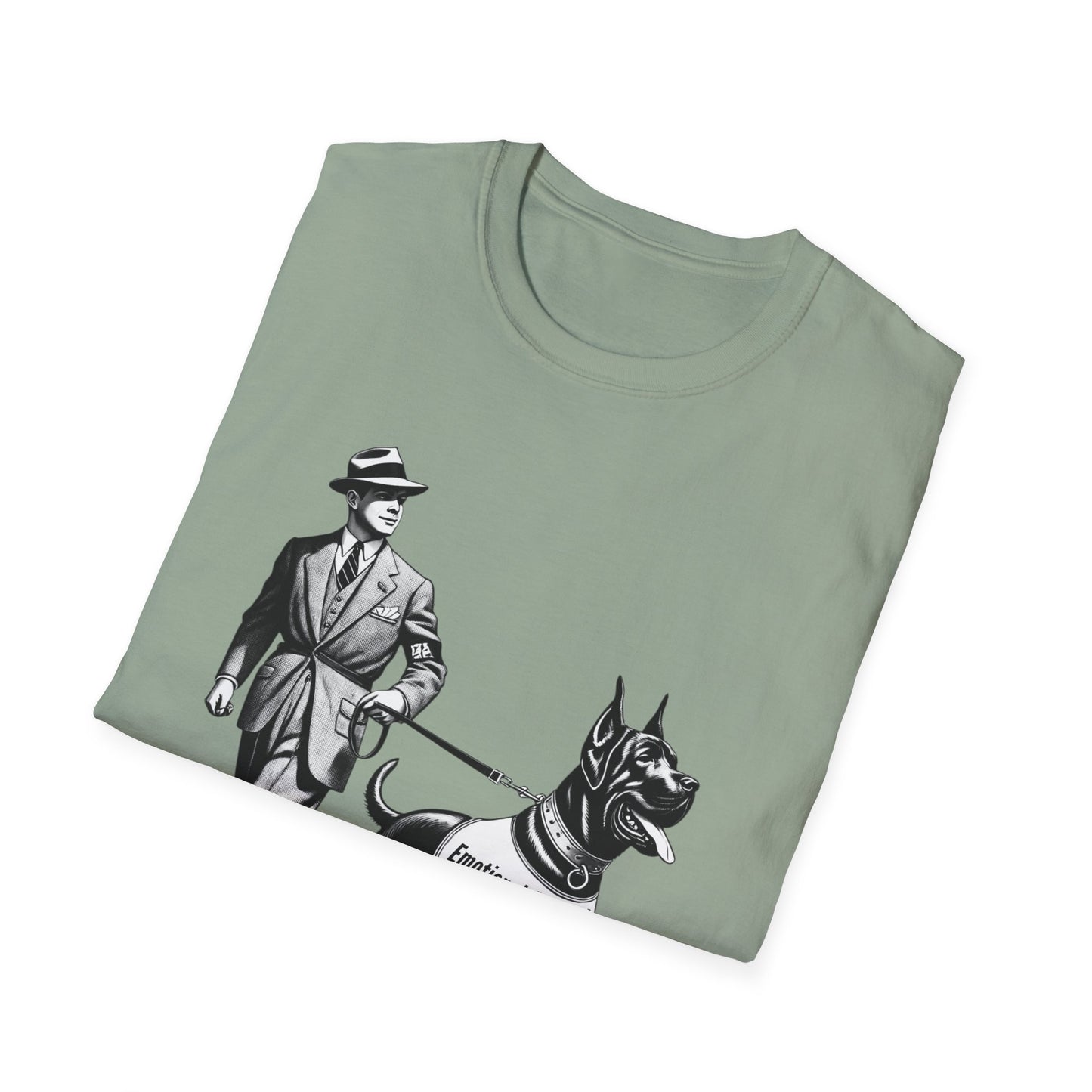 Emotional Support Dog Postmodern Unisex T-Shirt