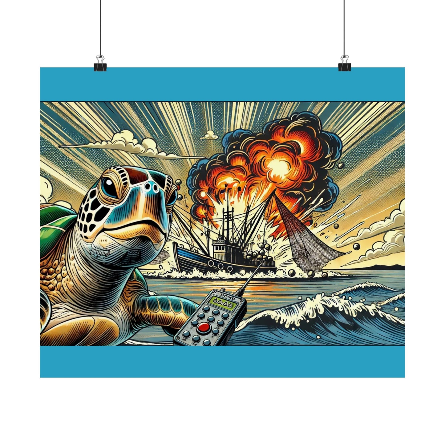 Sea Turtle’s Revenge Poster