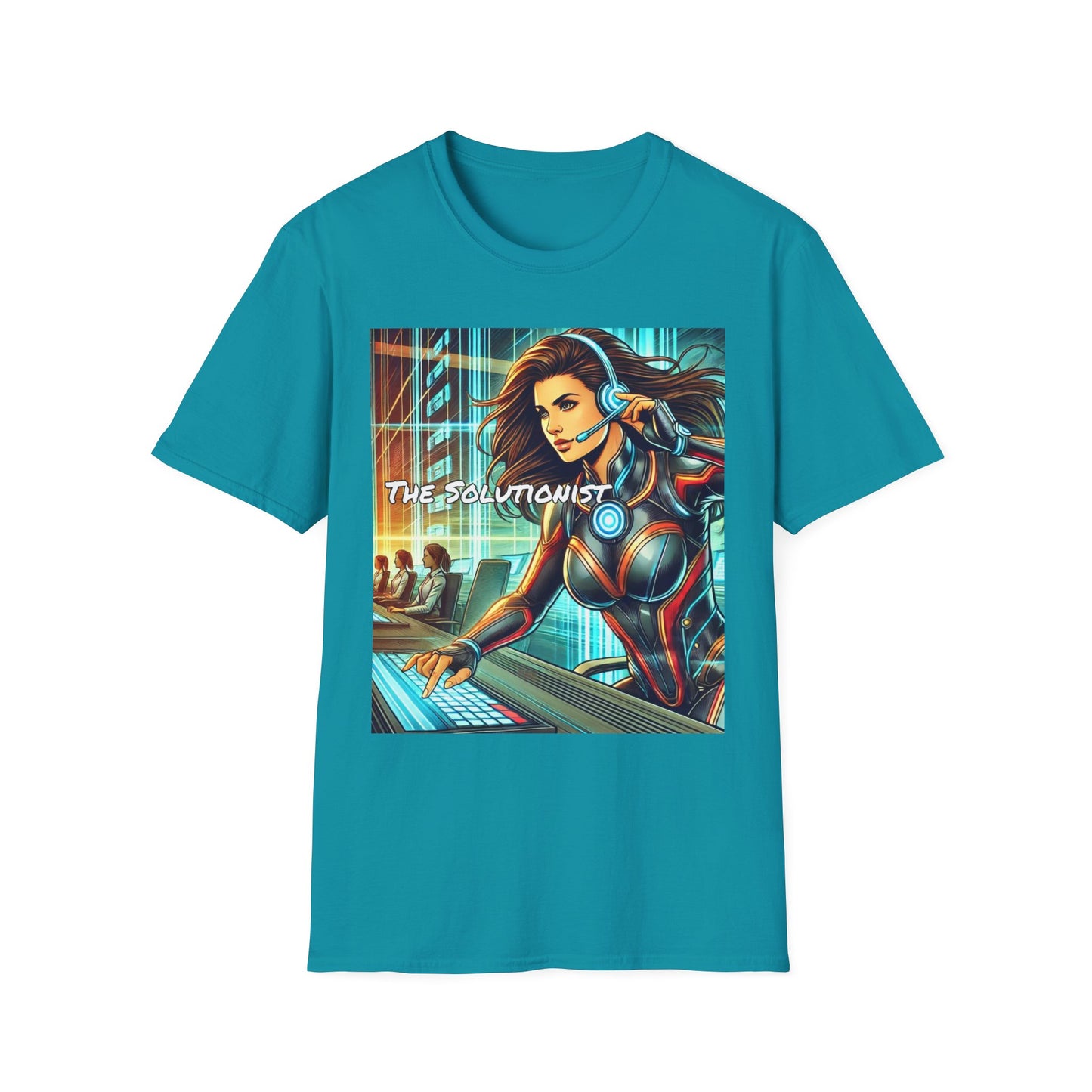 The Solutionist Super Hero Unisex T-Shirt - Customer Service Rep