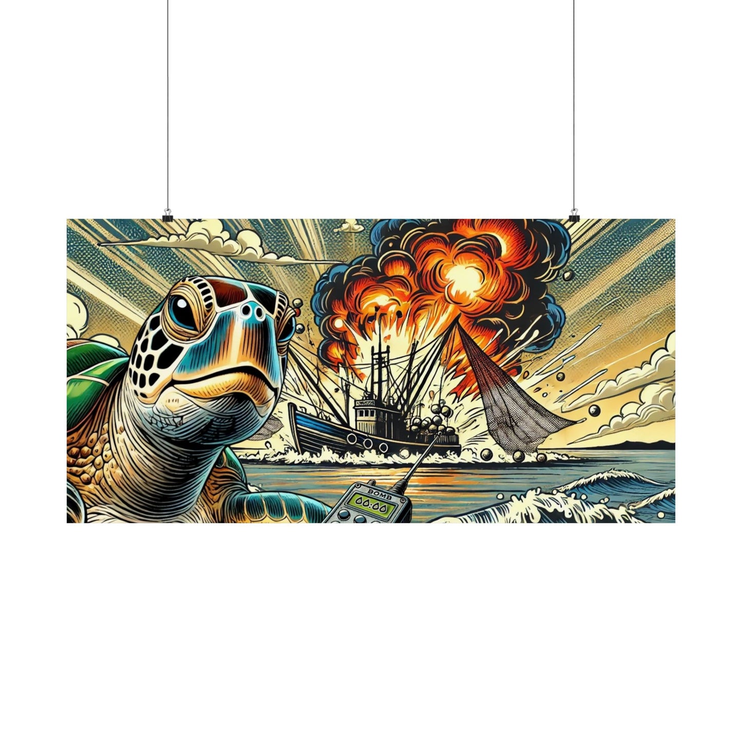 Sea Turtle’s Revenge Poster