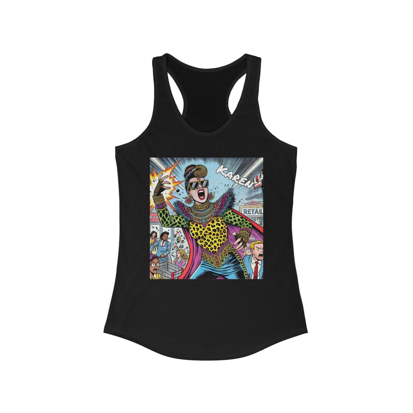 Karen Supervillain Women's Racerback Tank