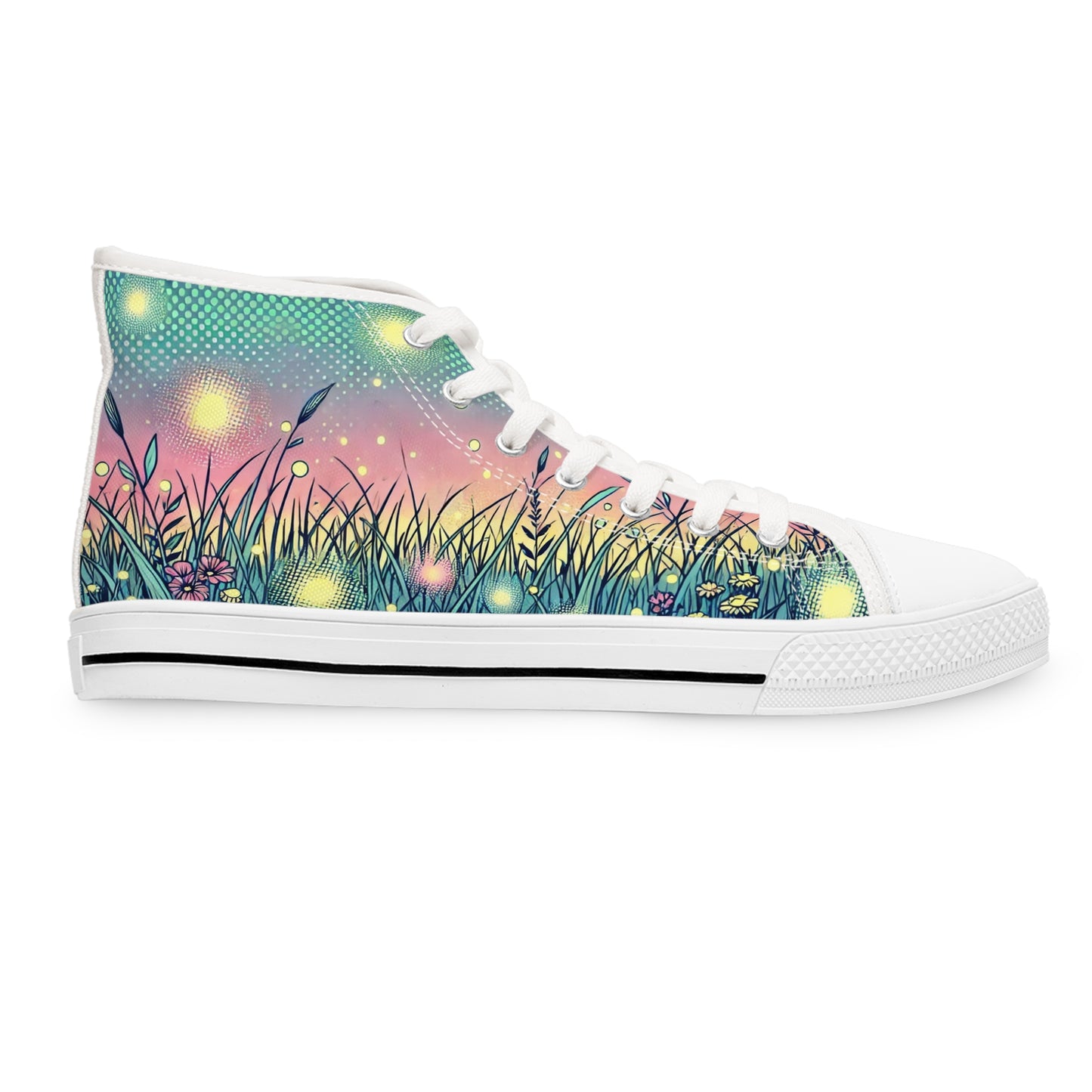 Fire Flies Women's High Top Sneakers