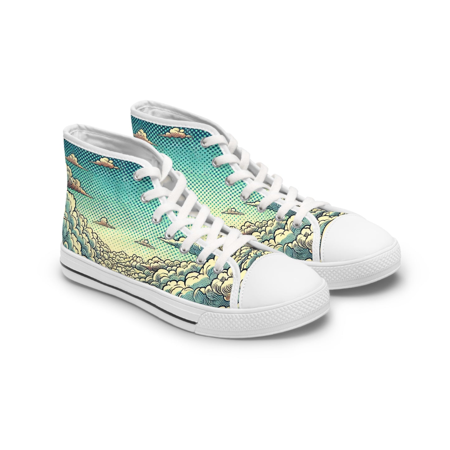 Clouds Women's High Top Sneakers