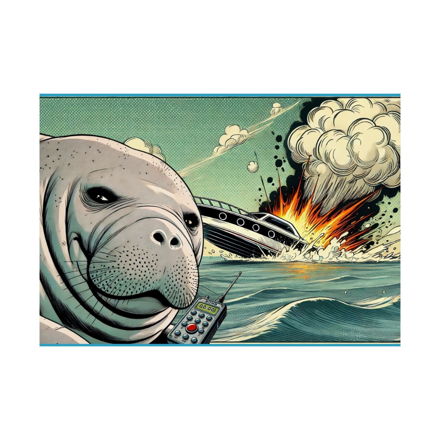 Manatee’s Revenge Poster