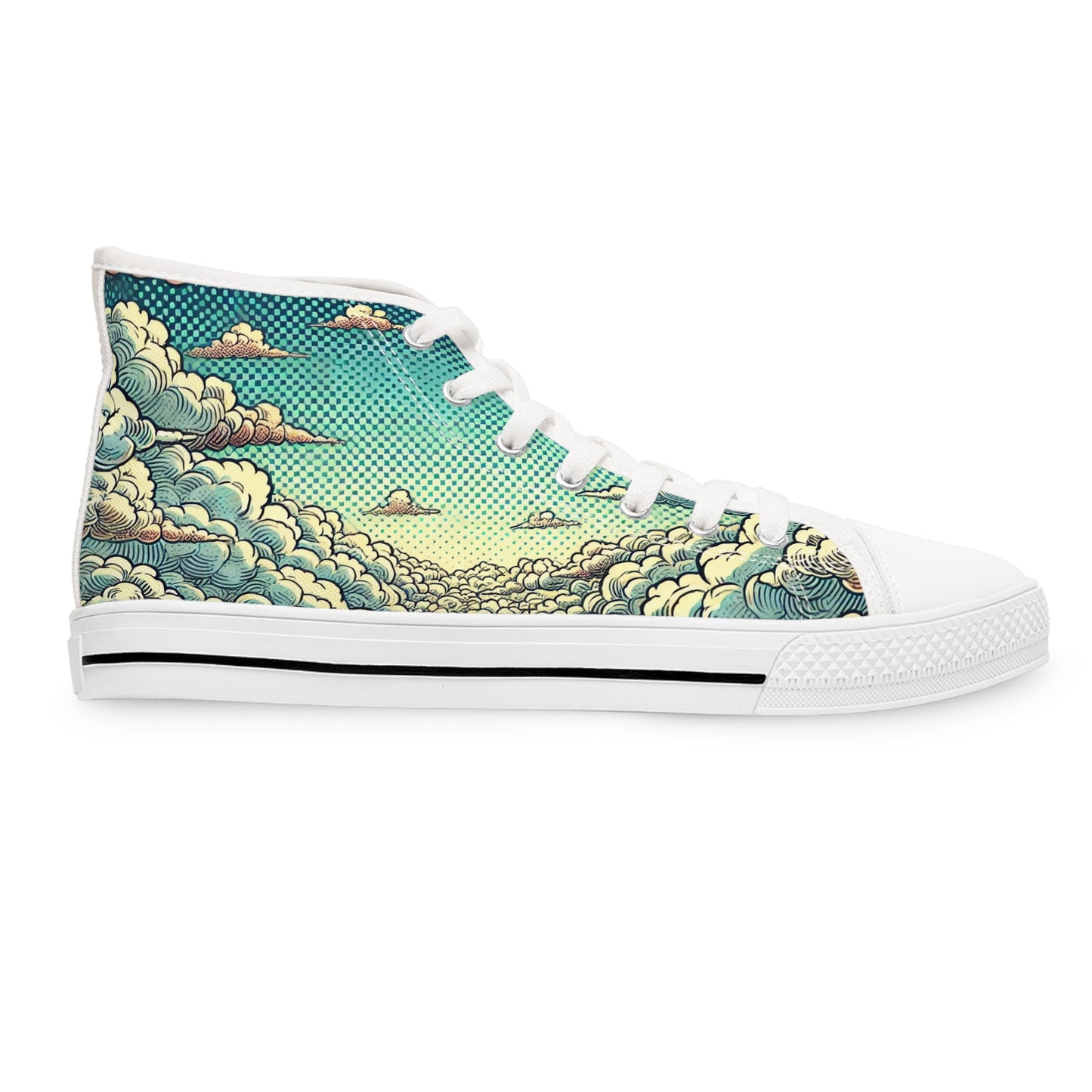 Clouds Women's High Top Sneakers