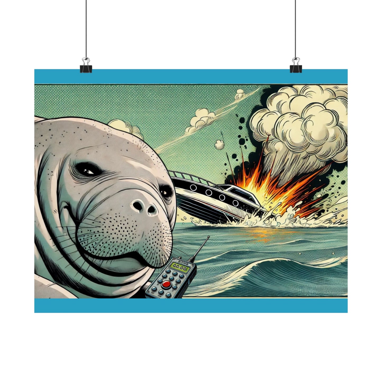 Manatee’s Revenge Poster