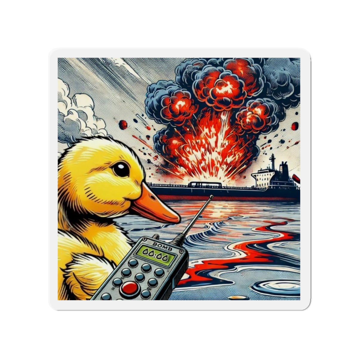 Duck’s Revenge Magnet