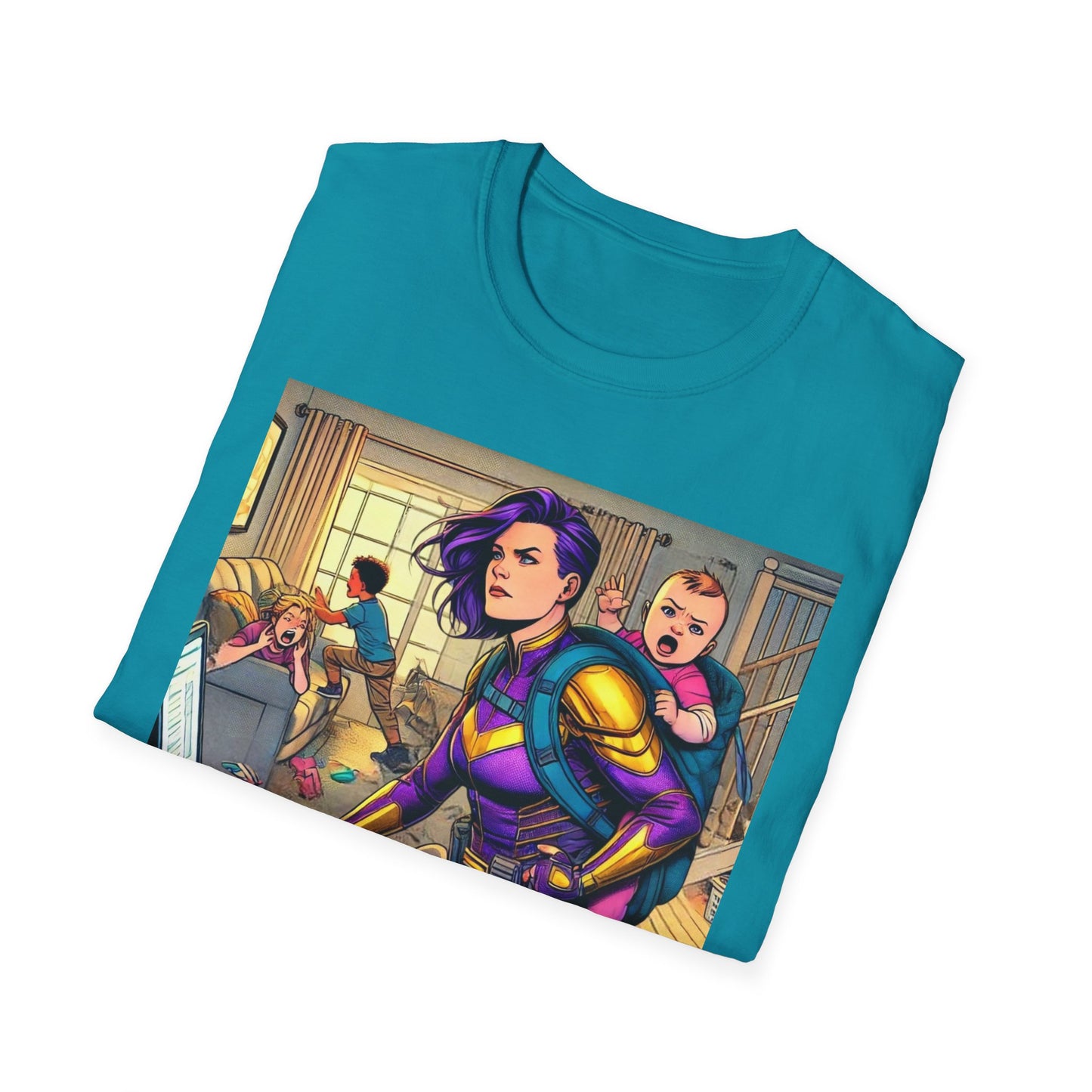 Mom Solo Super Hero Unisex T-Shirt