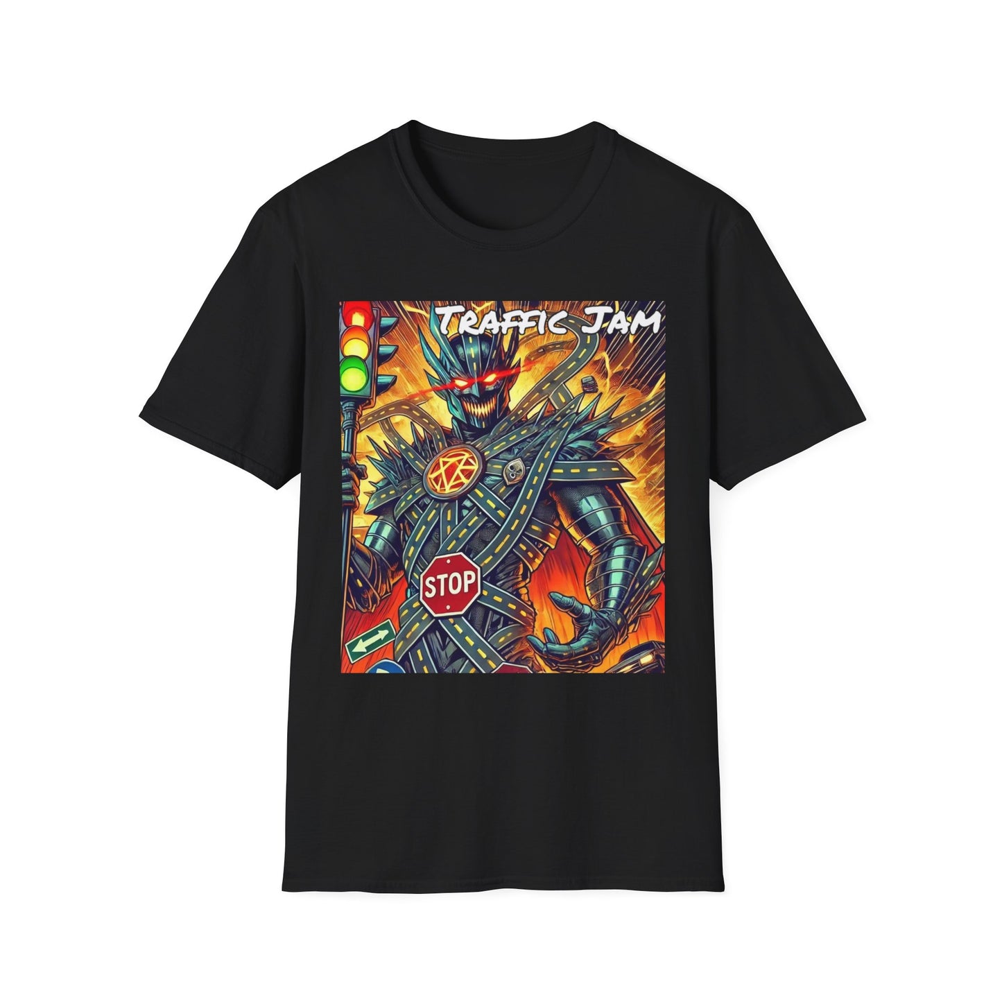 Traffic Jam Supervillain Unisex T-Shirt