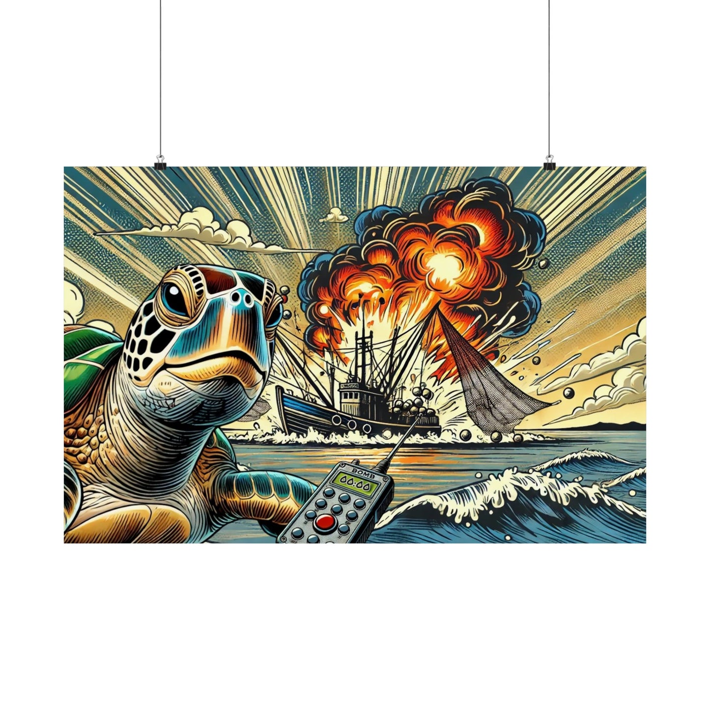 Sea Turtle’s Revenge Poster