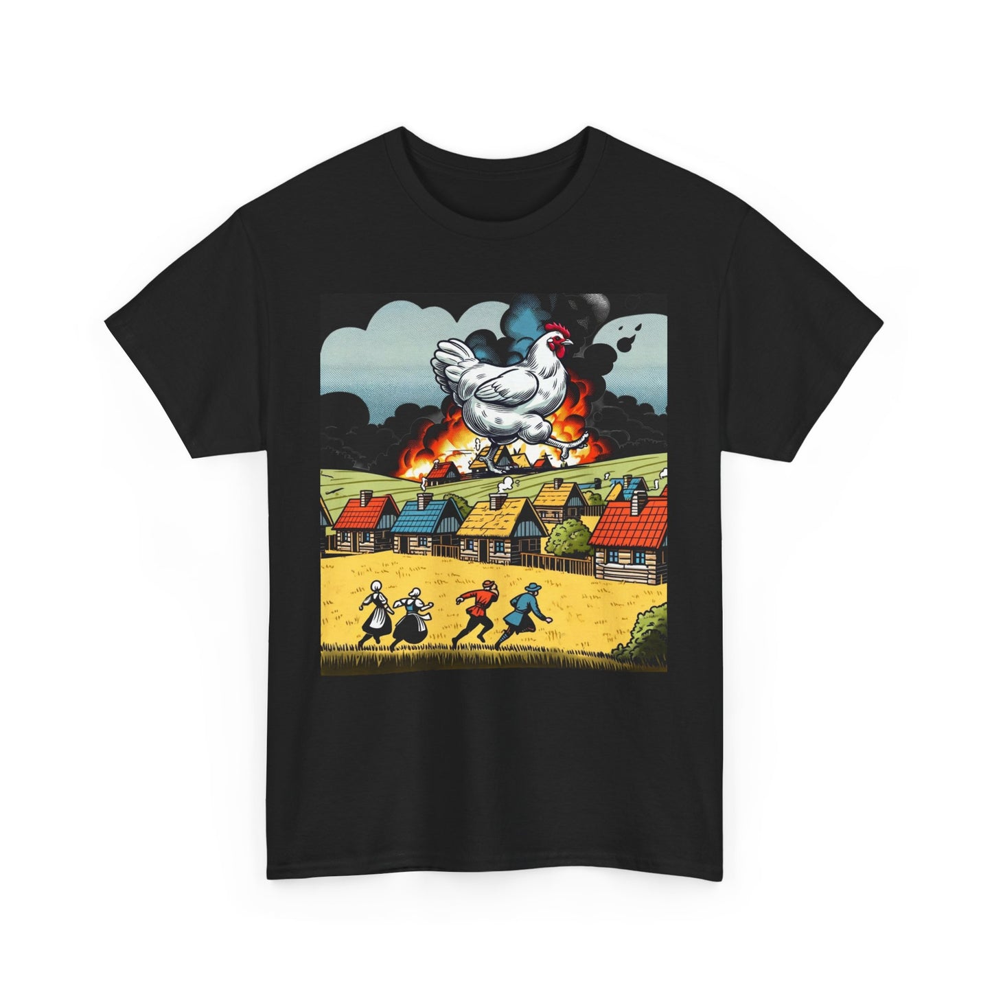 Giant Chicken Unisex T Shirt