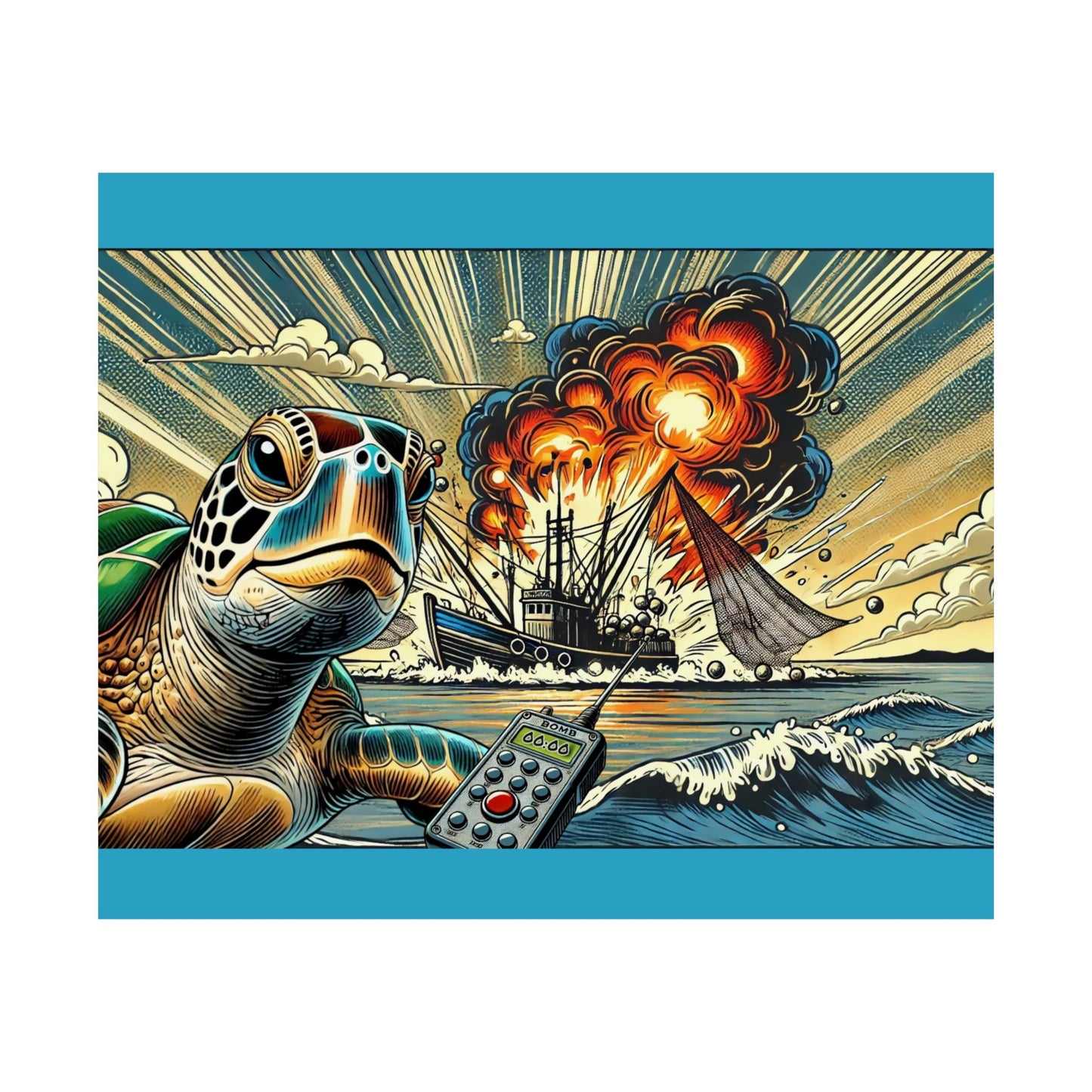 Sea Turtle’s Revenge Poster