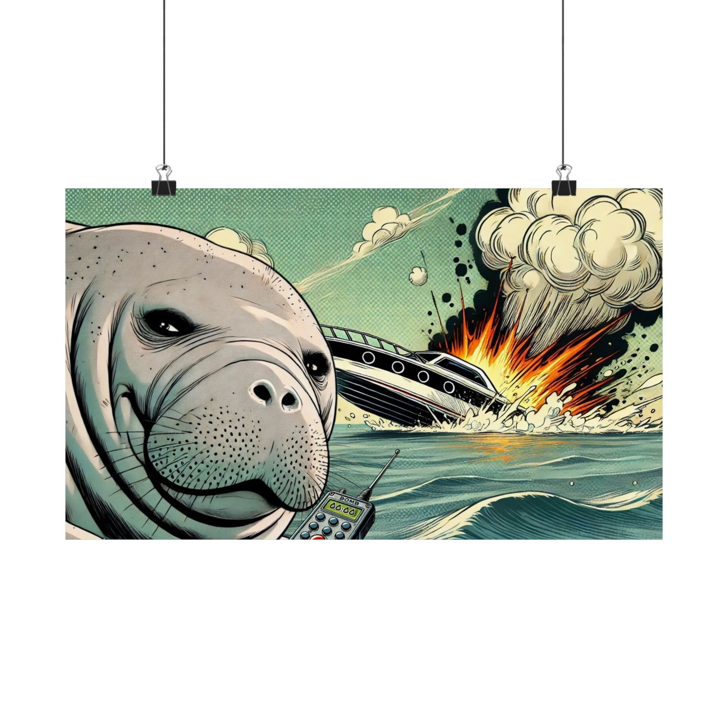 Manatee’s Revenge Poster