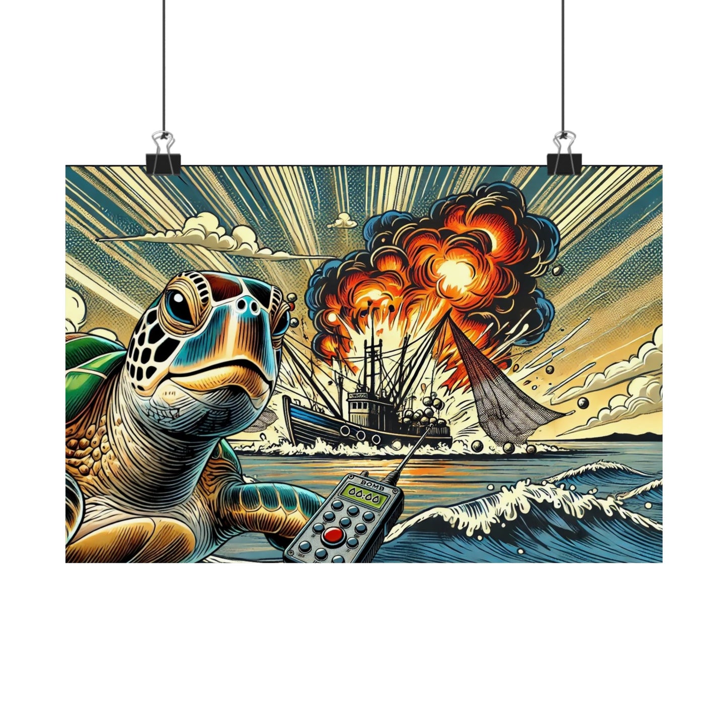 Sea Turtle’s Revenge Poster