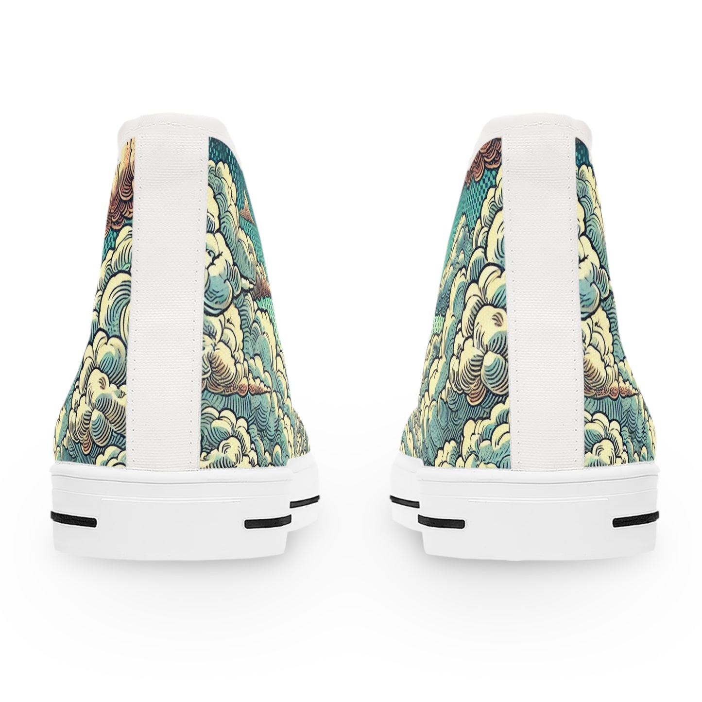 Clouds Women's High Top Sneakers