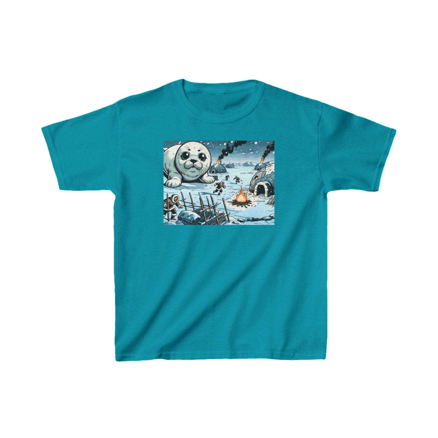 Giant Baby Seal Unisex Kids T Shirt