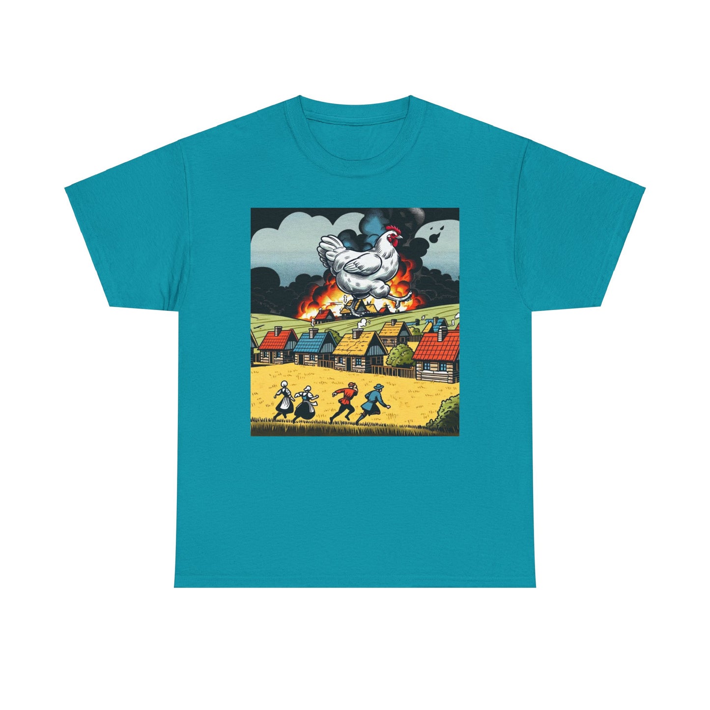 Giant Chicken Unisex T Shirt