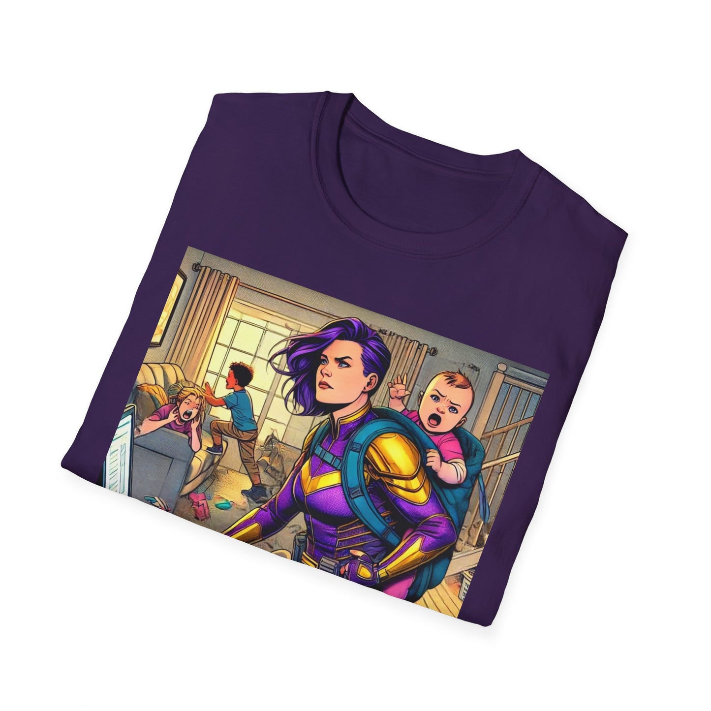 Mom Solo Super Hero Unisex T-Shirt