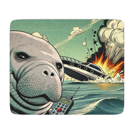 Manatee’s Revenge Sherpa Blanket